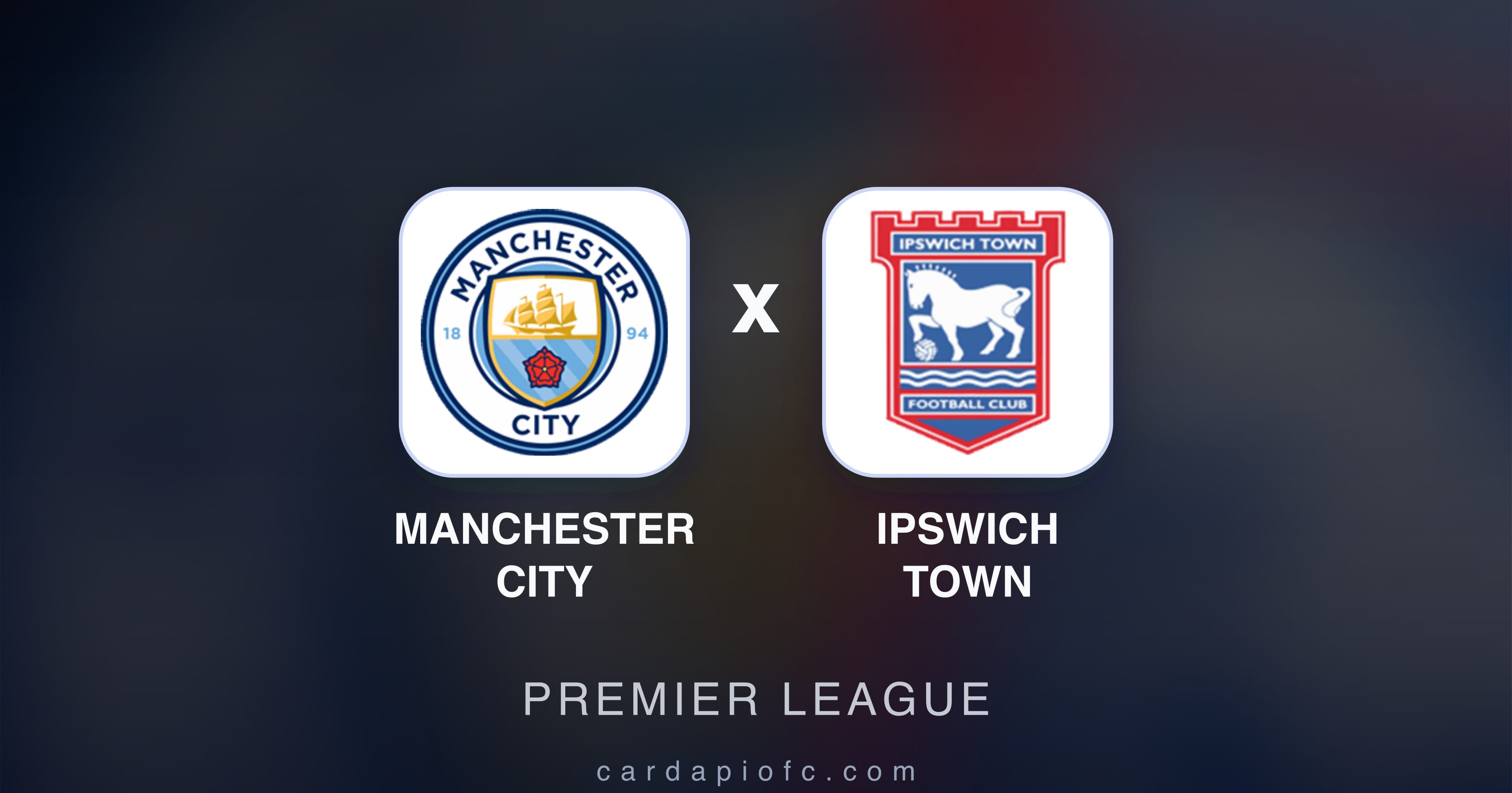 Preview image for Manchester City vs Ipswich Town (Premier League)