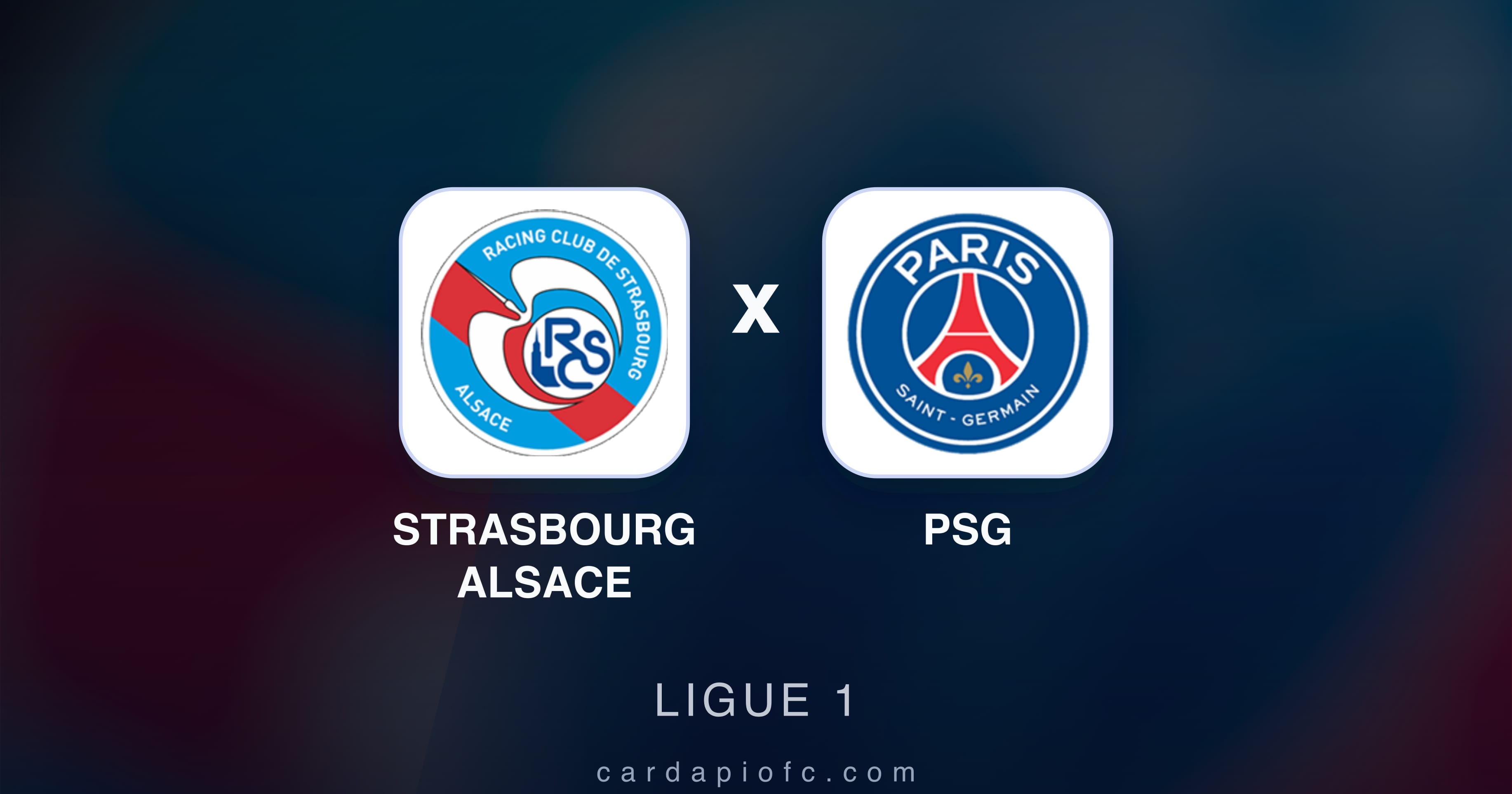 Preview image for Strasbourg Alsace vs PSG (Ligue 1)
