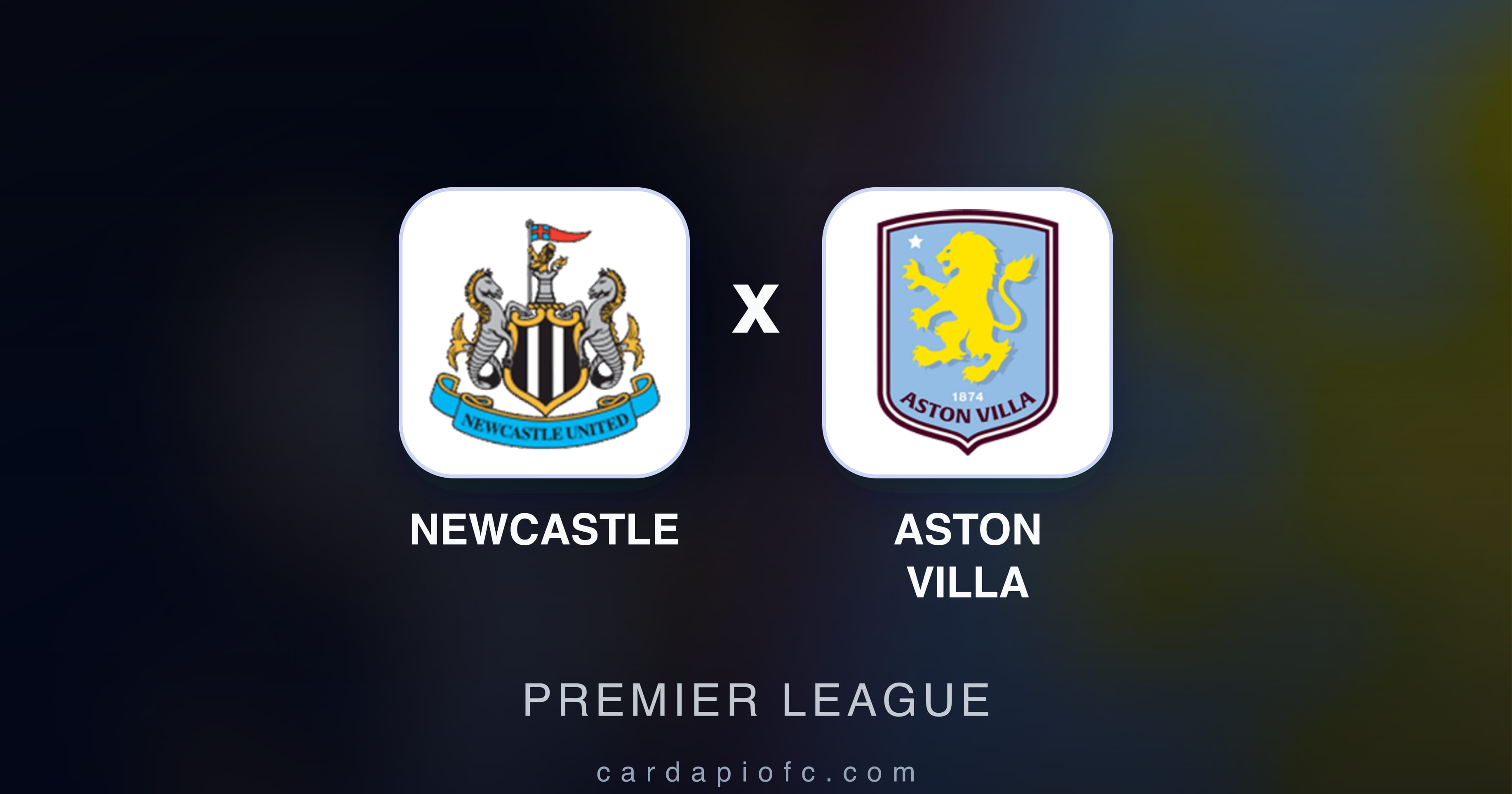 Preview image for Newcastle vs Aston Villa (Premier League)