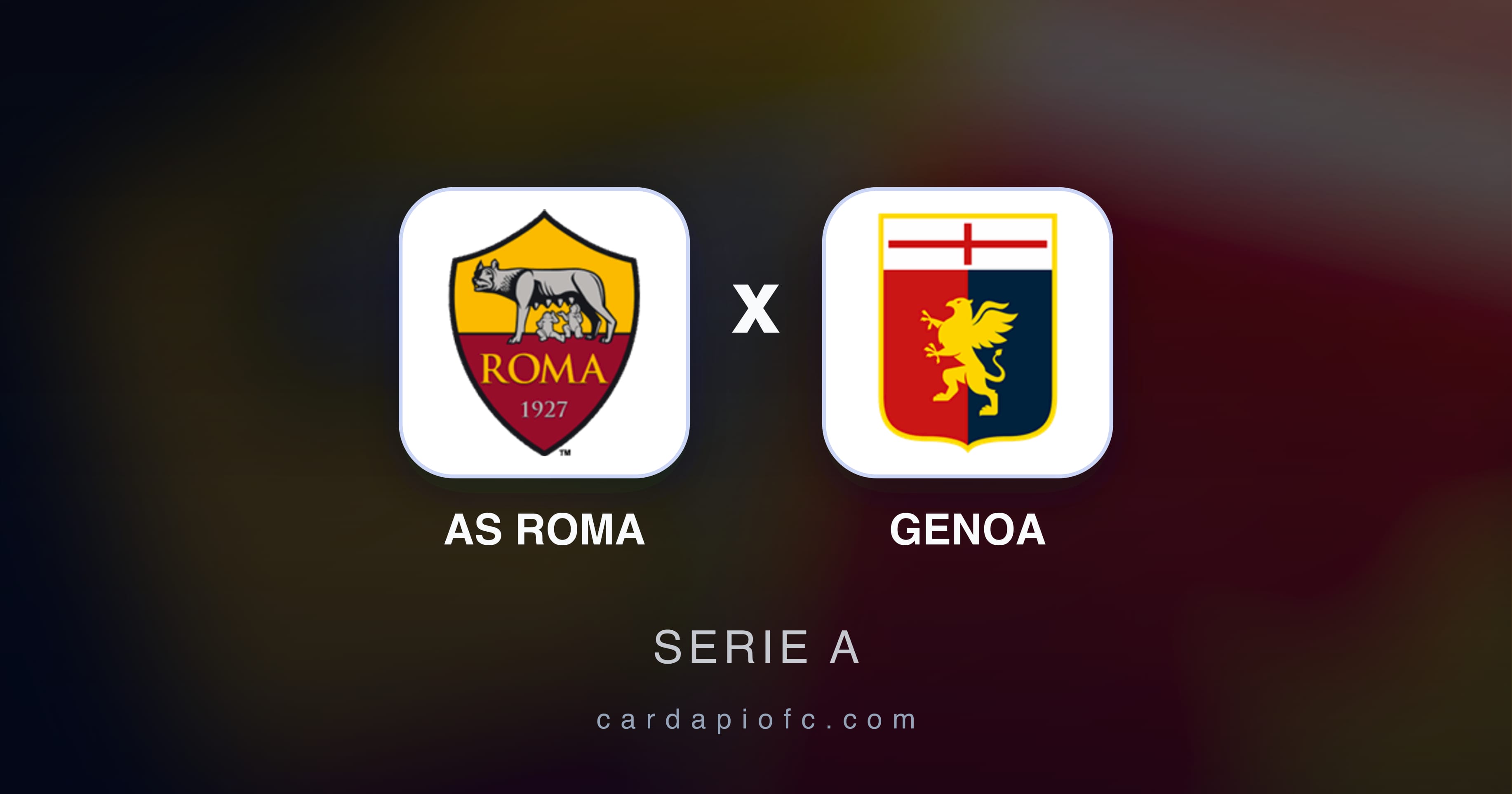 Preview image for AS Roma vs Genoa (Serie A)