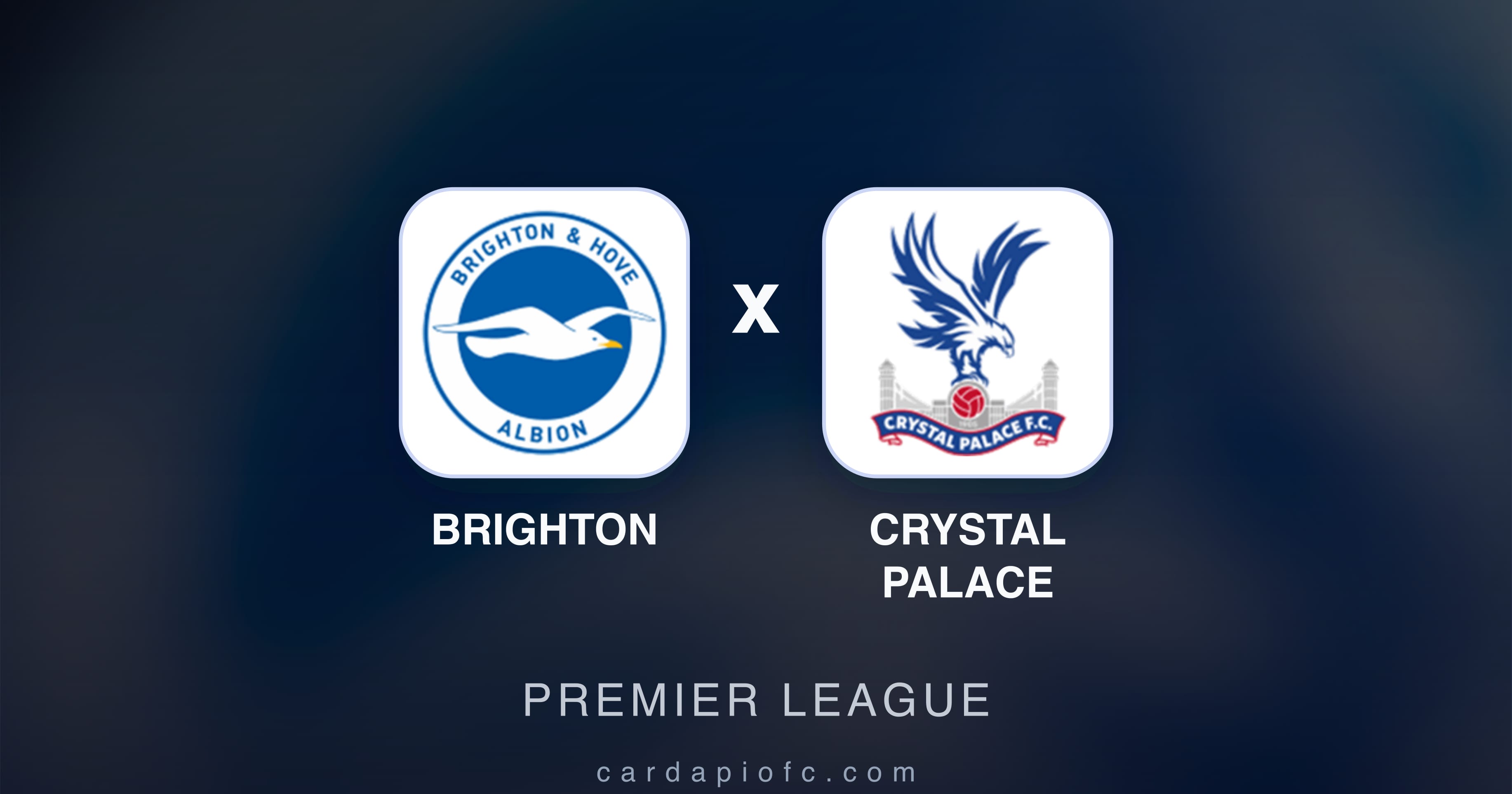 Preview image for Brighton vs Crystal Palace (Premier League)
