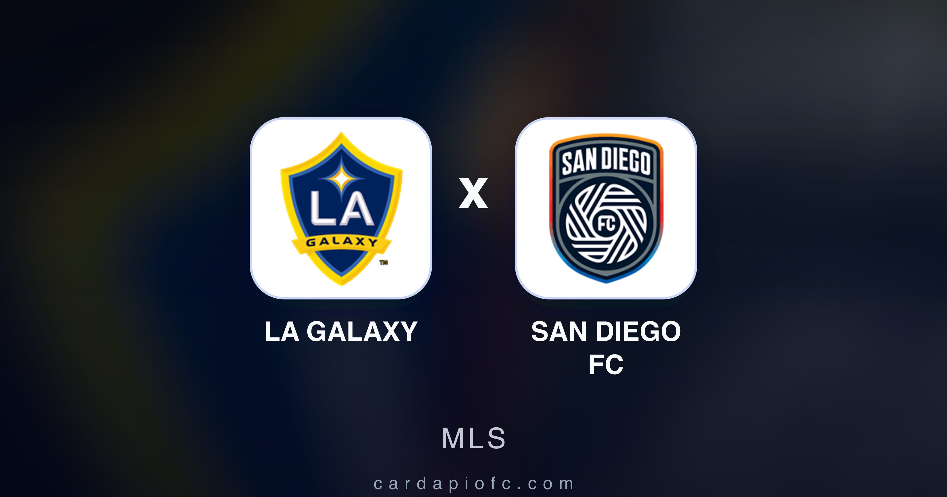 Preview image for LA Galaxy vs San Diego FC (MLS)