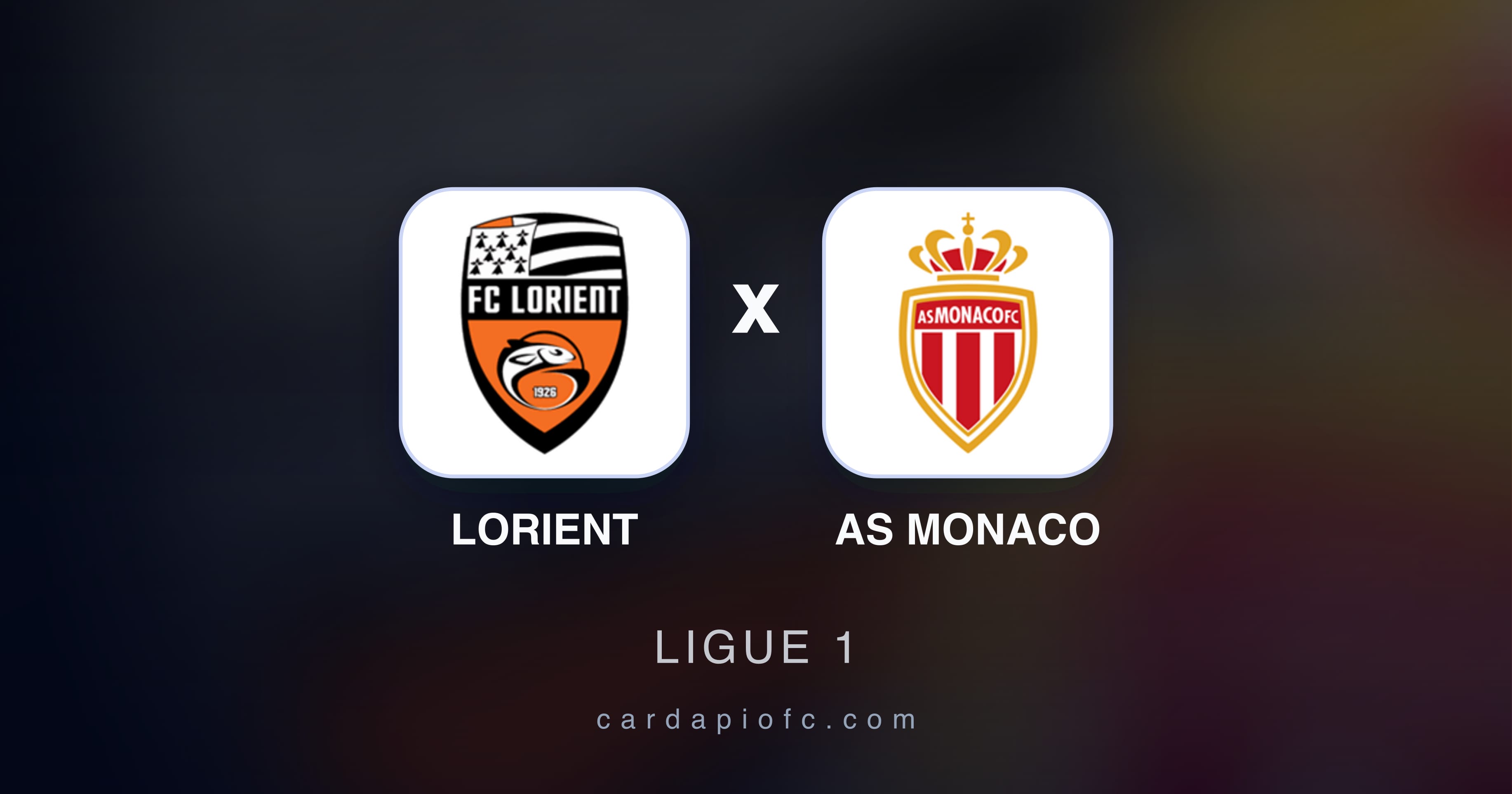 Preview image for Lorient vs AS Monaco (Ligue 1)