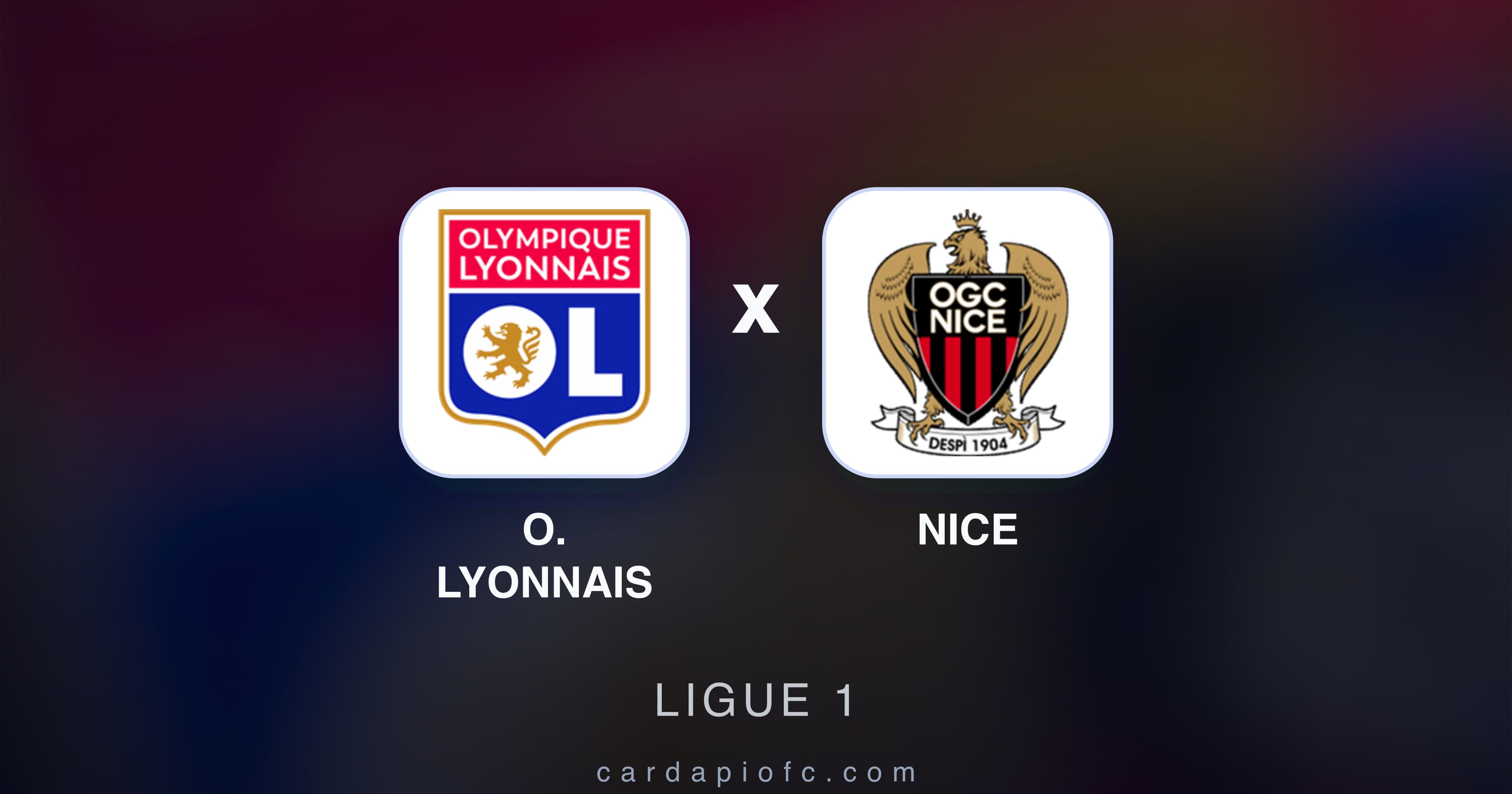 Preview image for O. Lyonnais vs Nice (Ligue 1)