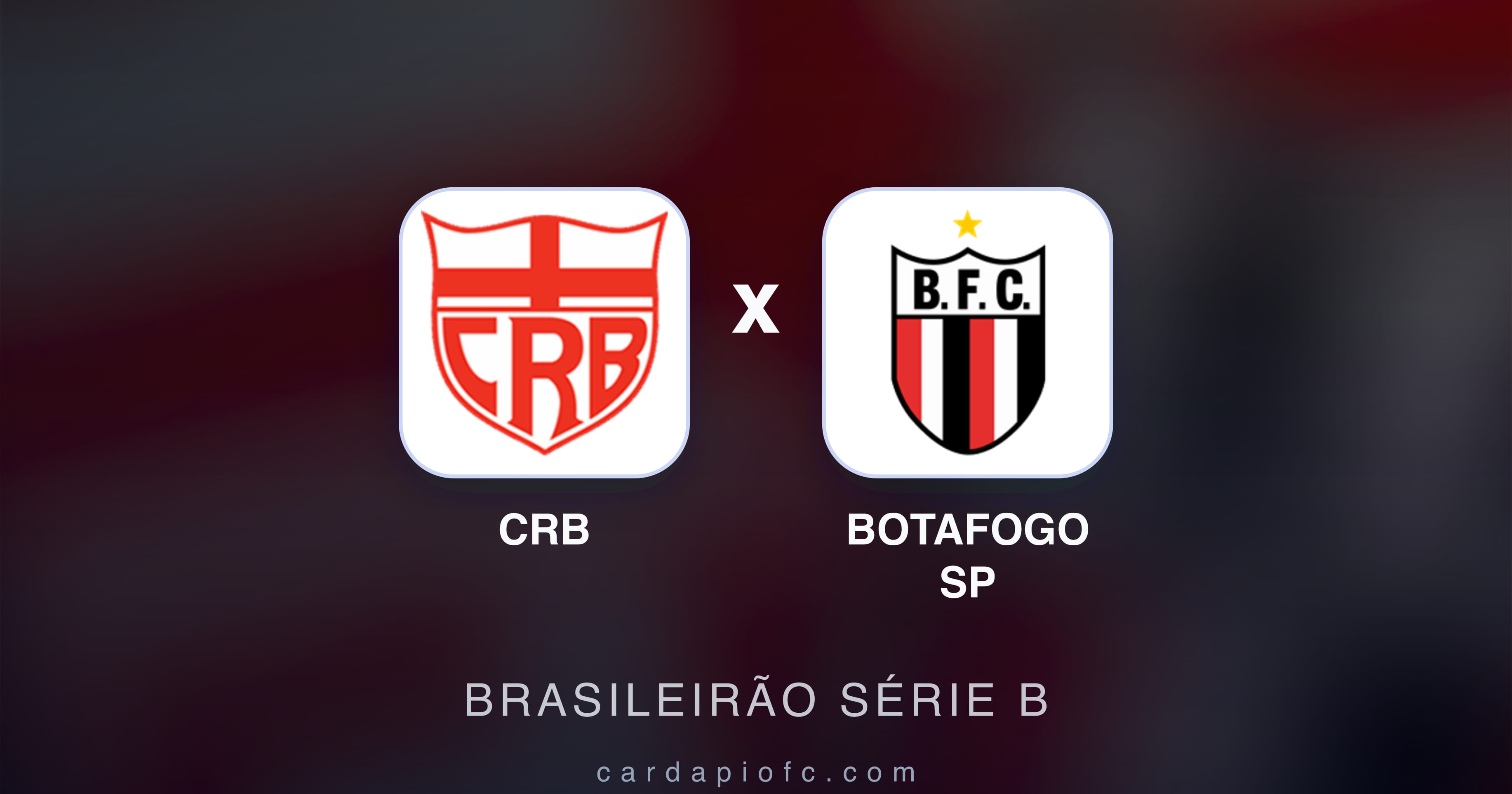 Preview image for CRB vs Botafogo SP (Brasileirão Série B)