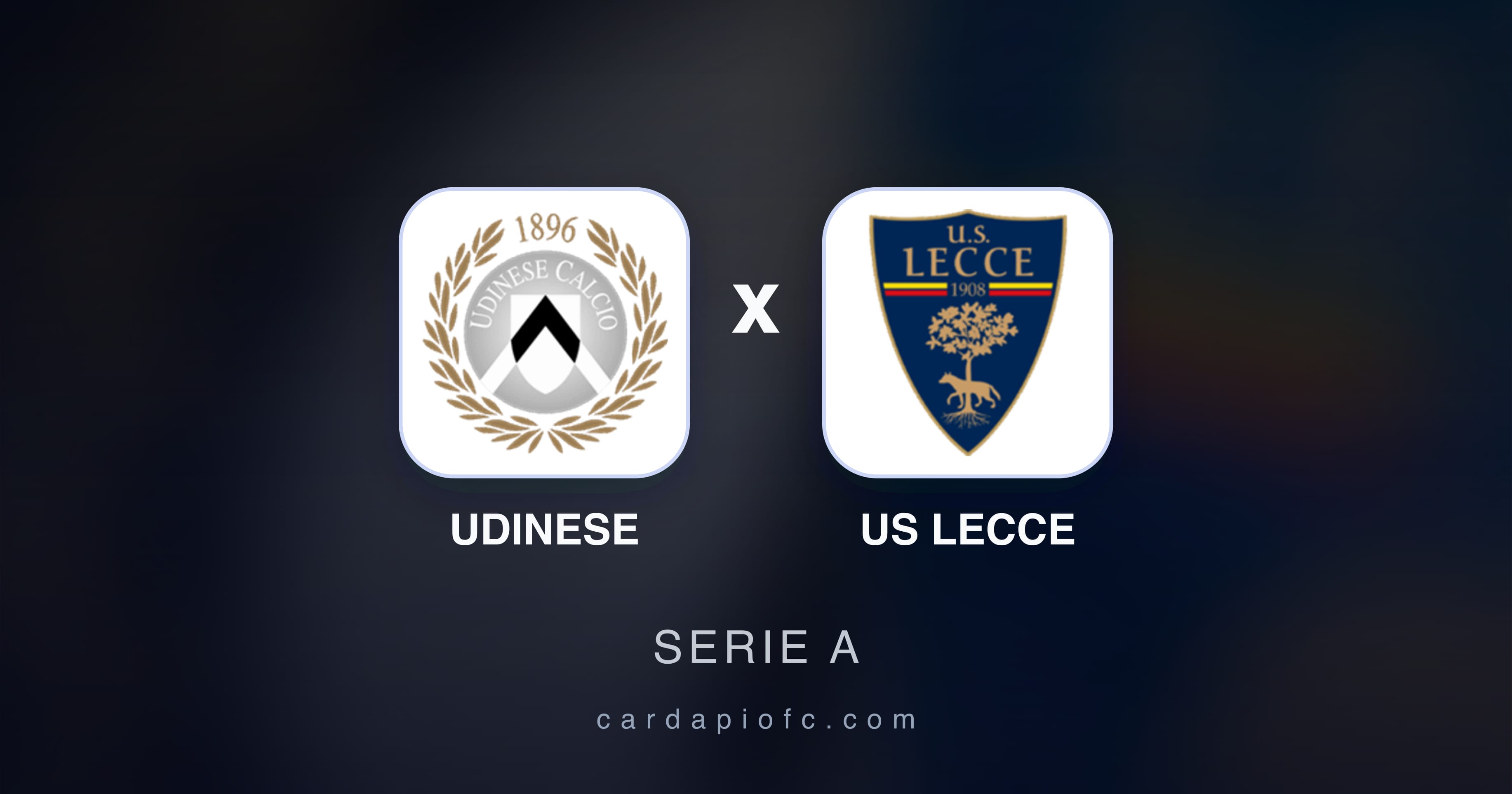 Preview image for Udinese vs US Lecce (Serie A)