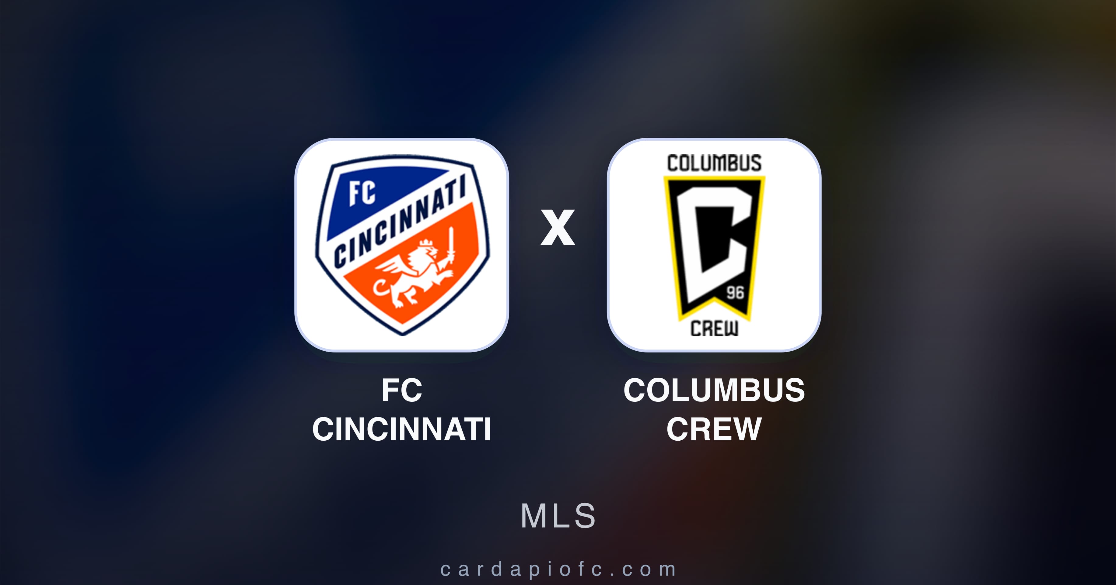 Preview image for FC Cincinnati vs Columbus Crew (MLS)