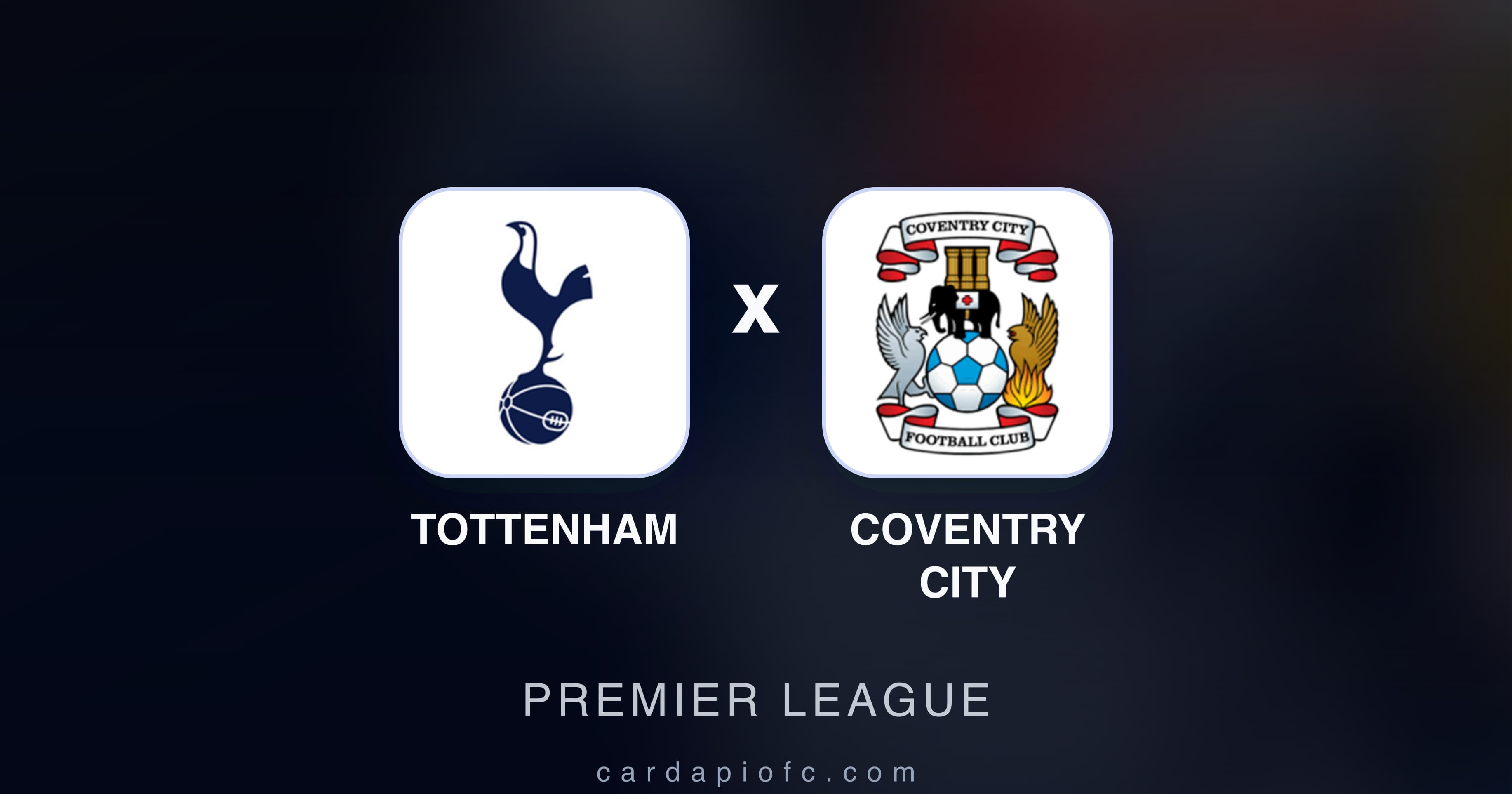 Preview image for Tottenham vs Coventry City (Premier League)