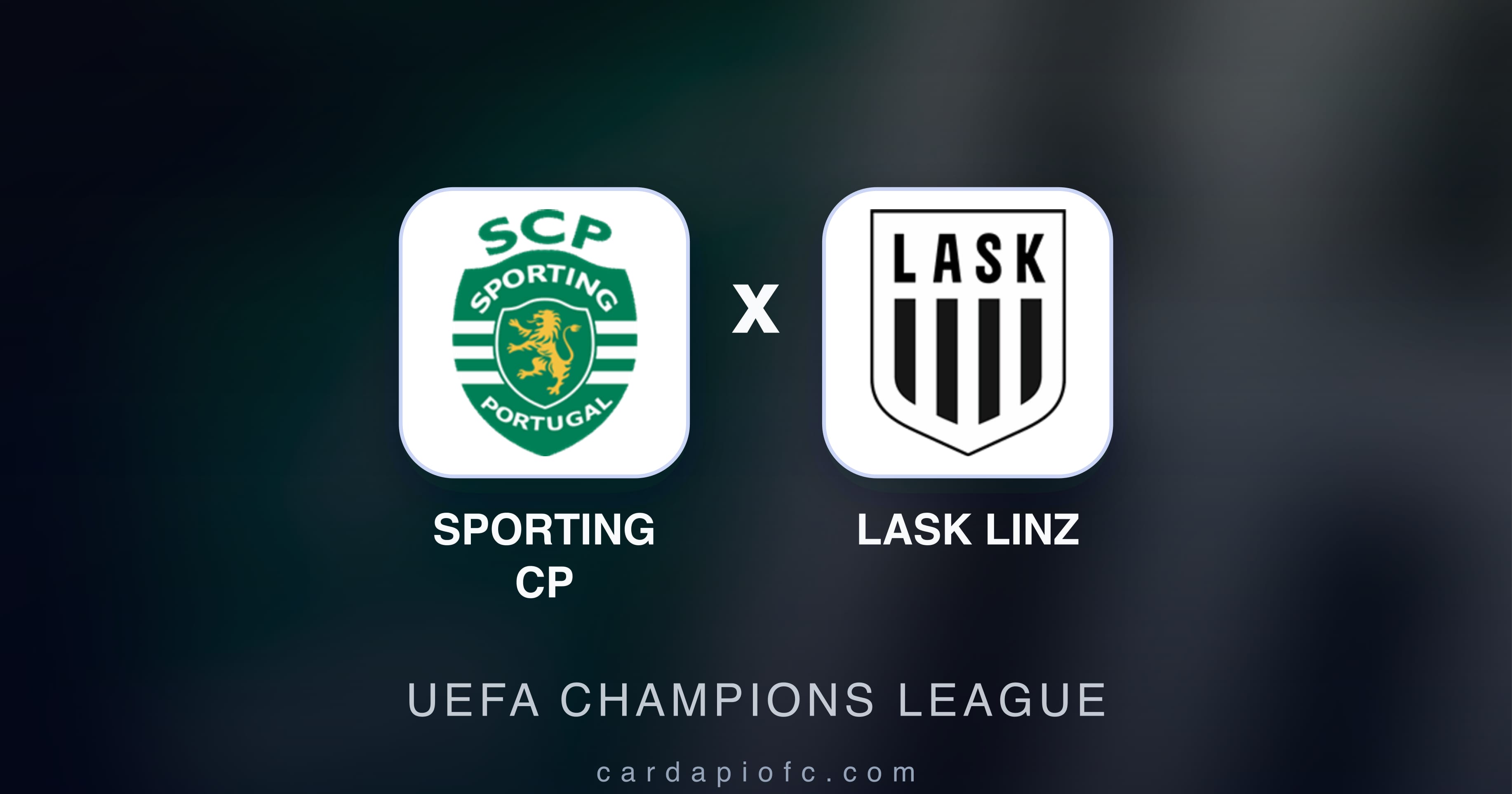 Preview image for Sporting CP vs LASK Linz (UEFA Champions League)
