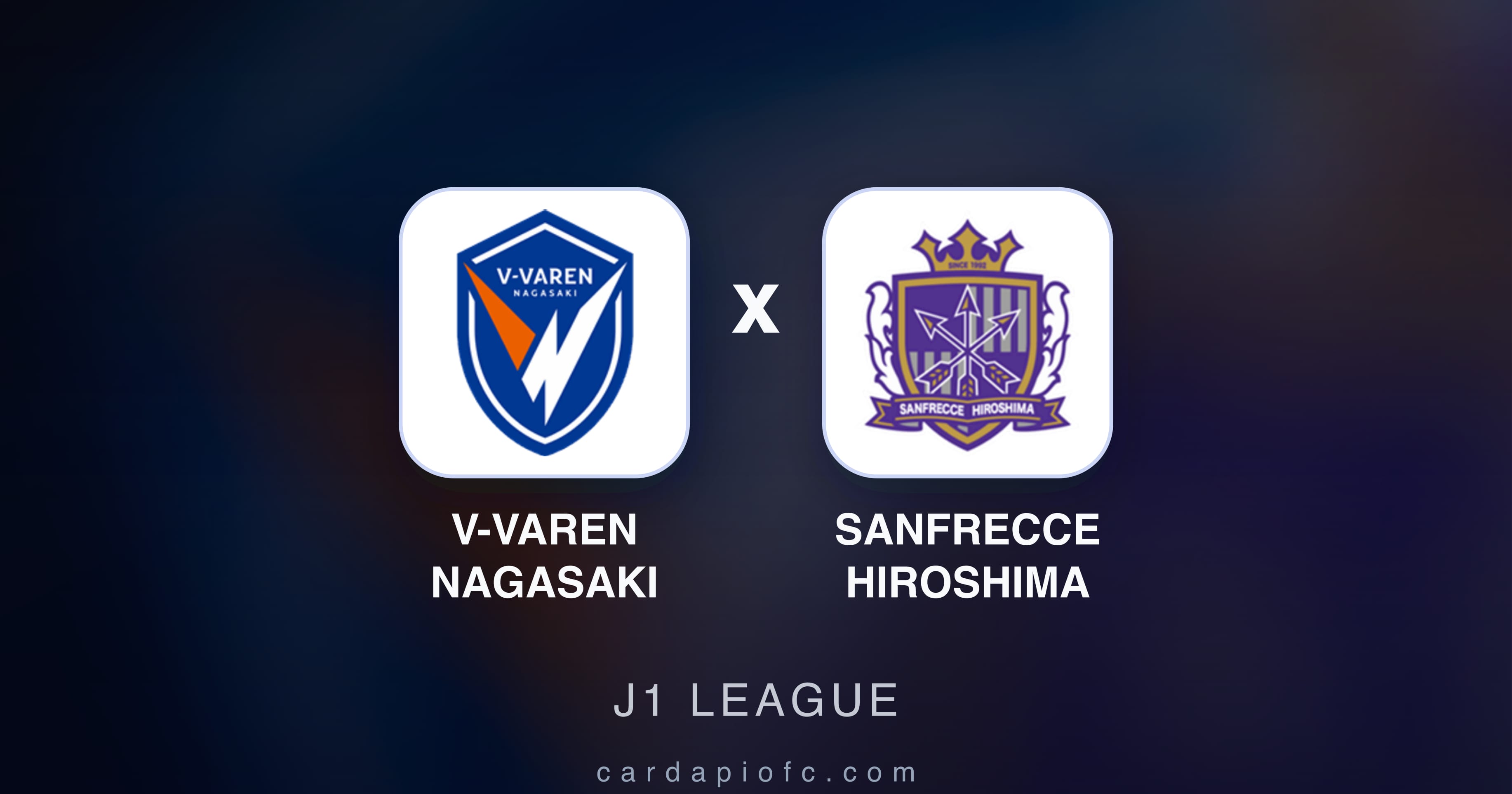 Preview image for V-Varen Nagasaki vs Sanfrecce Hiroshima (J1 League)