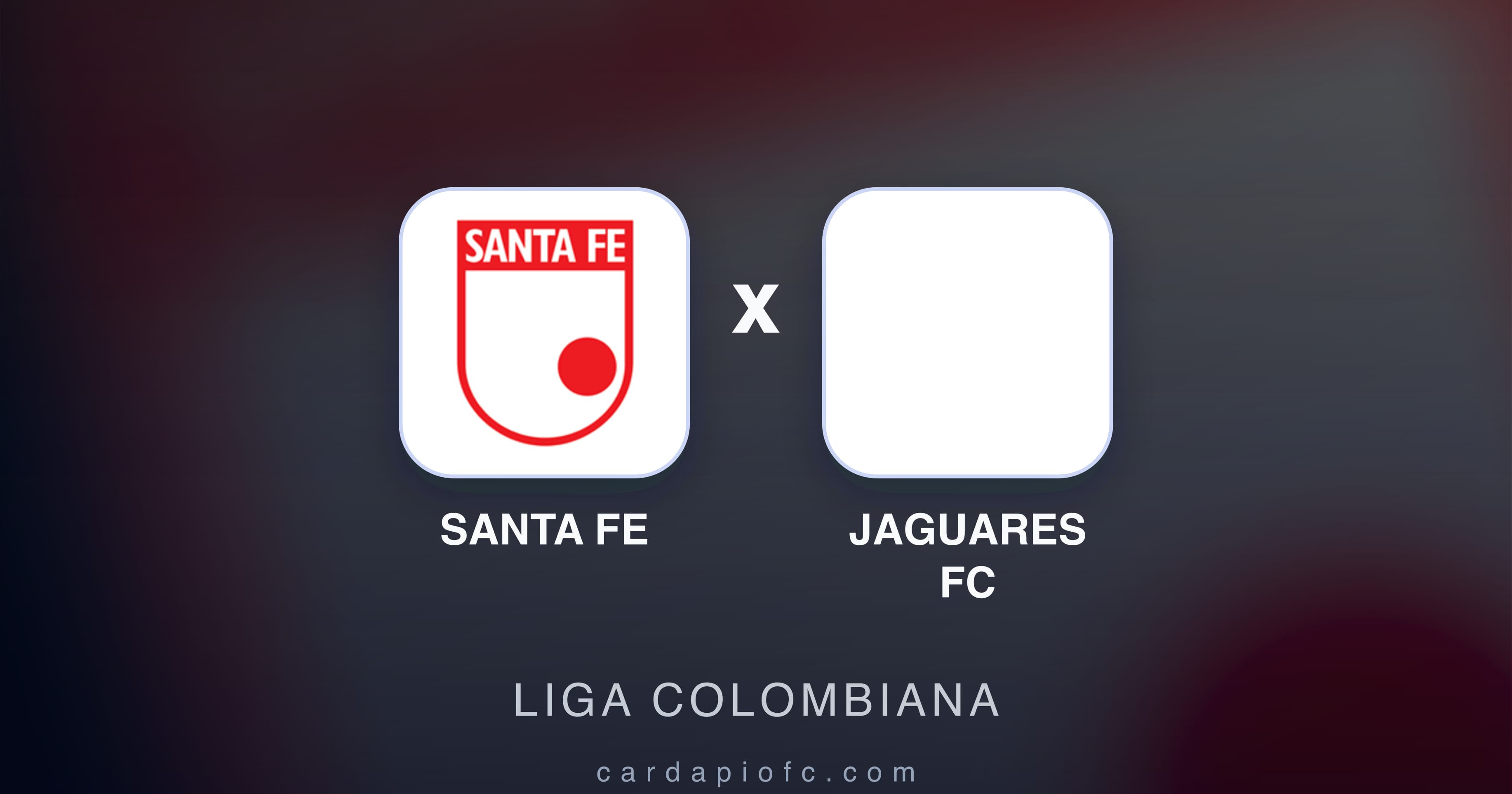 Preview image for Santa Fe vs Jaguares FC (Liga Colombiana)