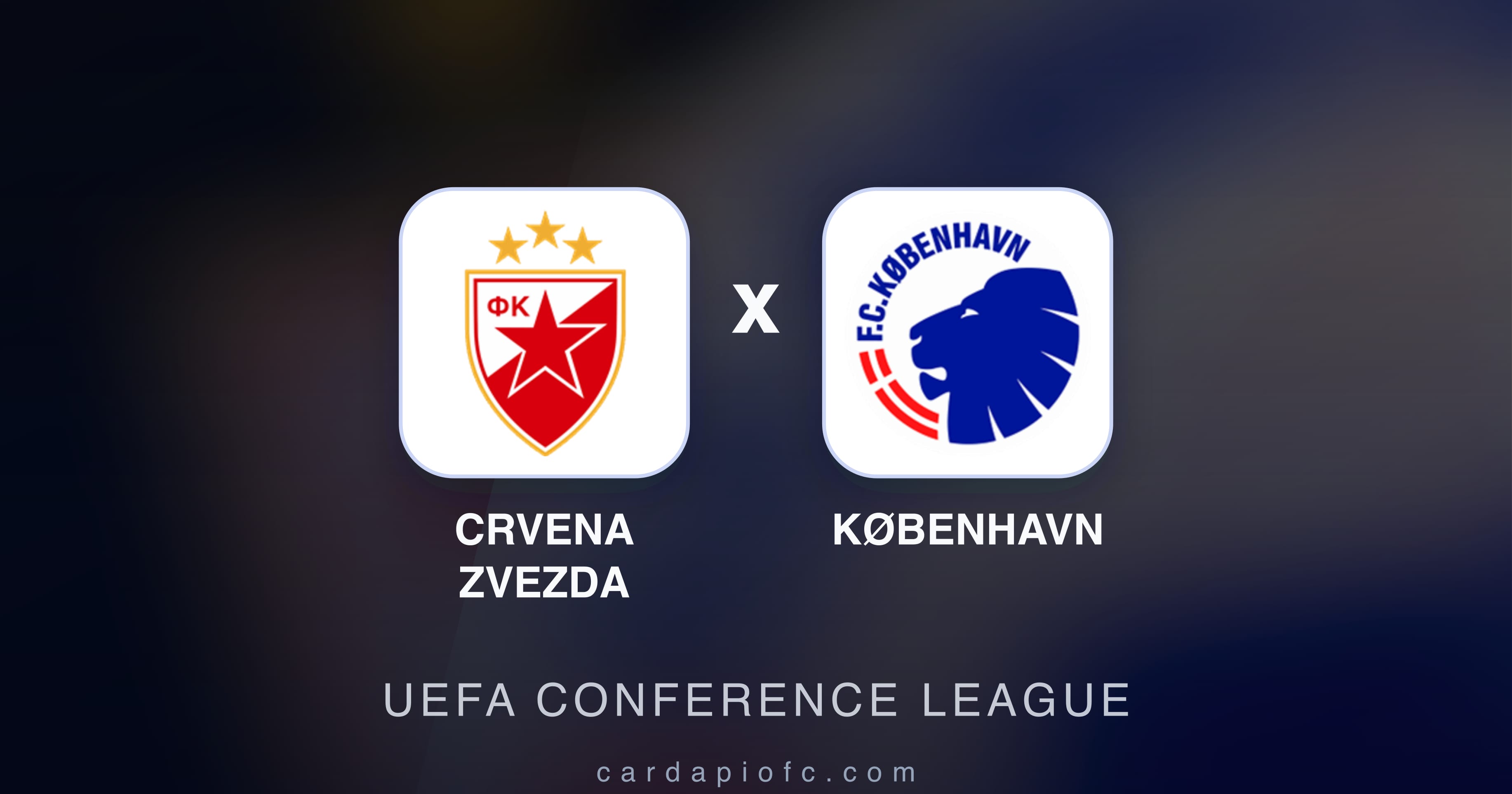 Preview image for Crvena Zvezda vs København (UEFA Conference League)