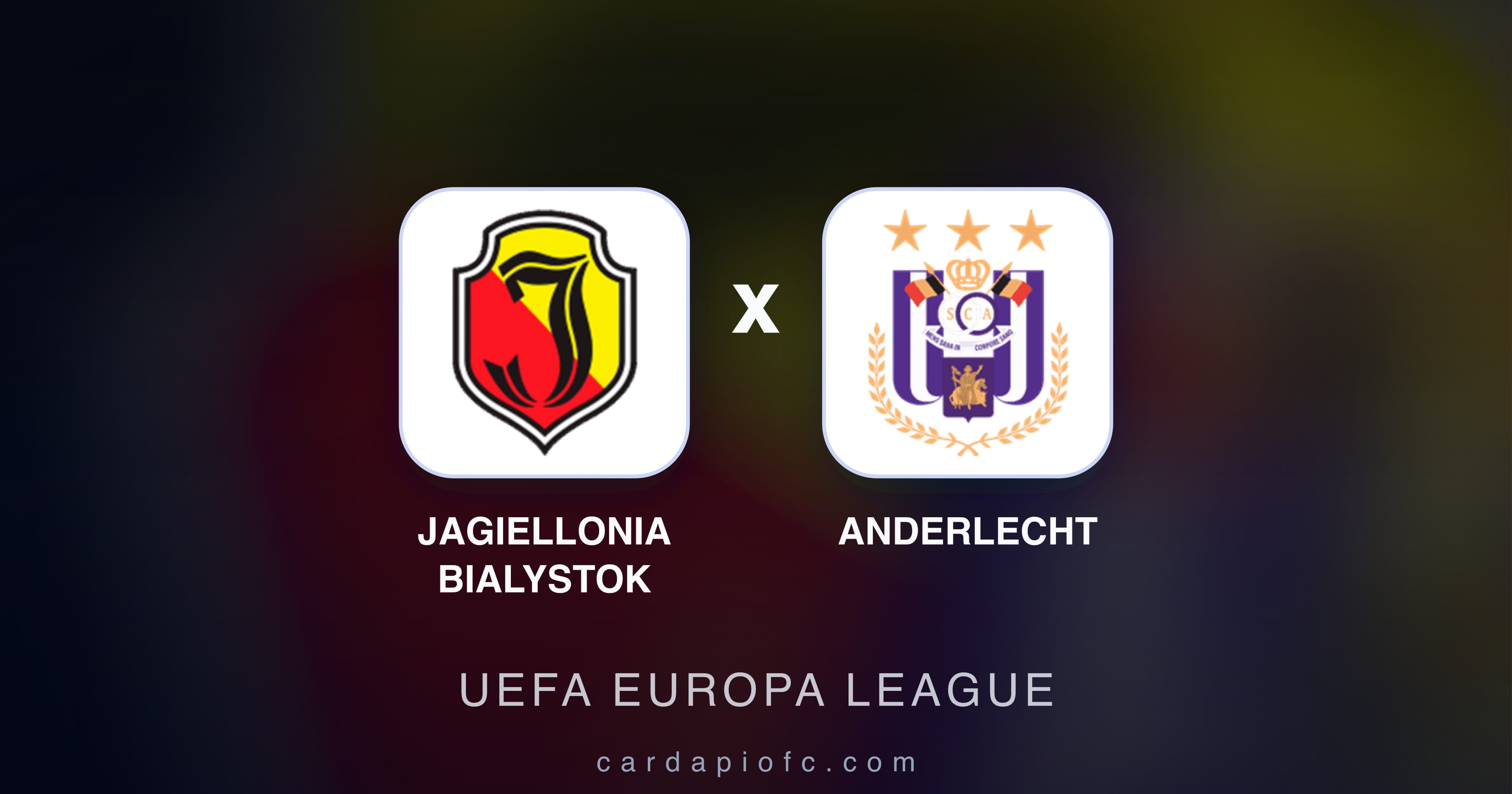 Preview image for Jagiellonia Bialystok vs Anderlecht (UEFA Europa League)