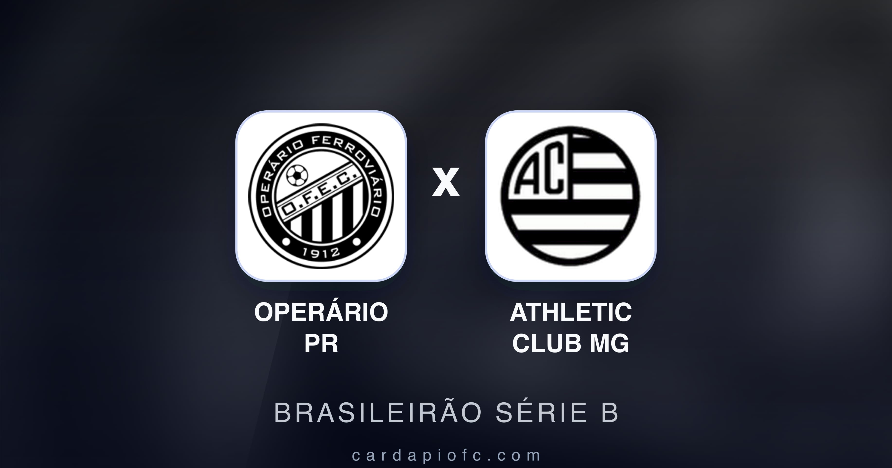 Preview image for Operário PR vs Athletic Club MG (Brasileirão Série B)