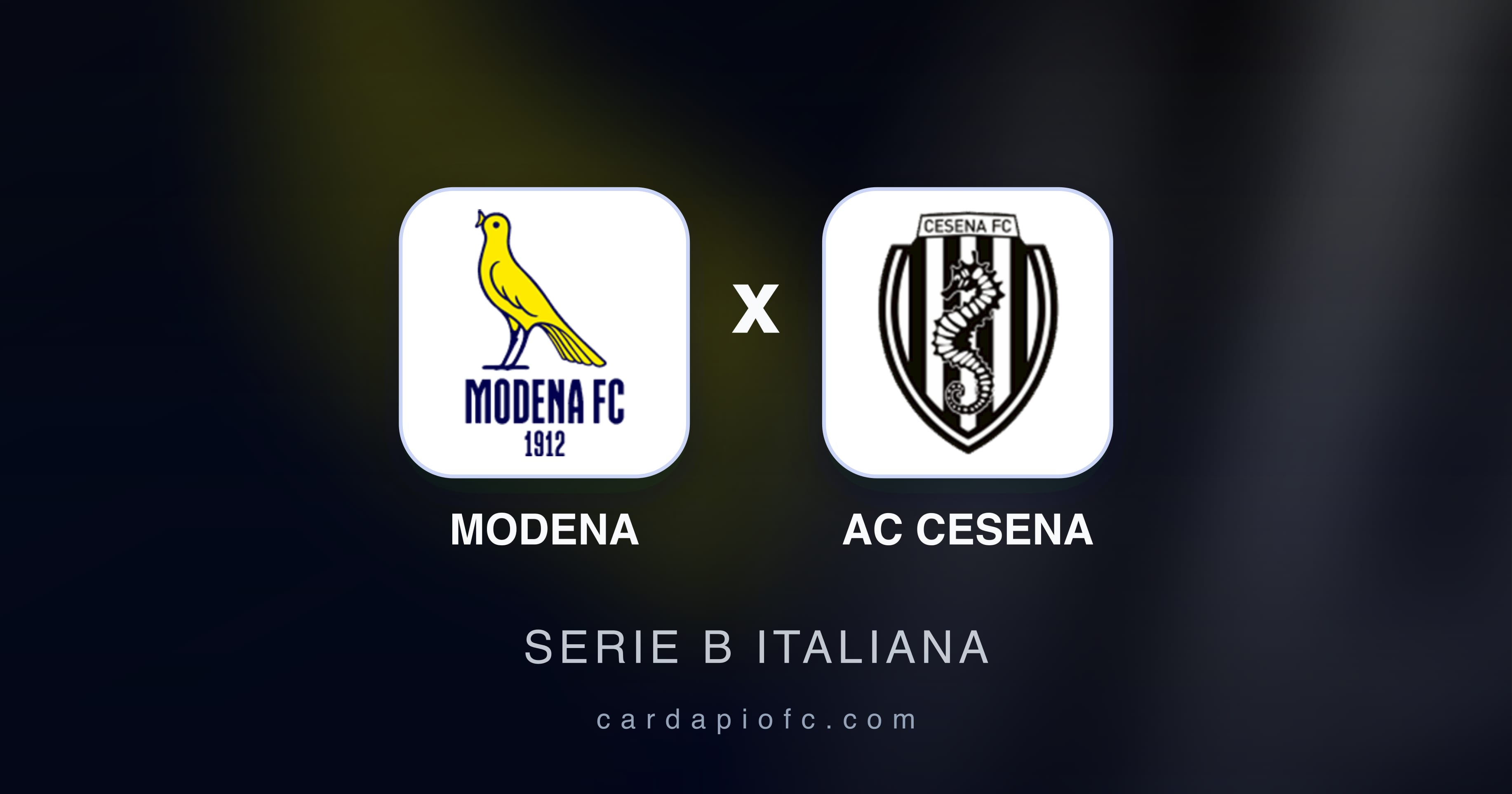Preview image for Modena vs AC Cesena (Serie B Italiana)