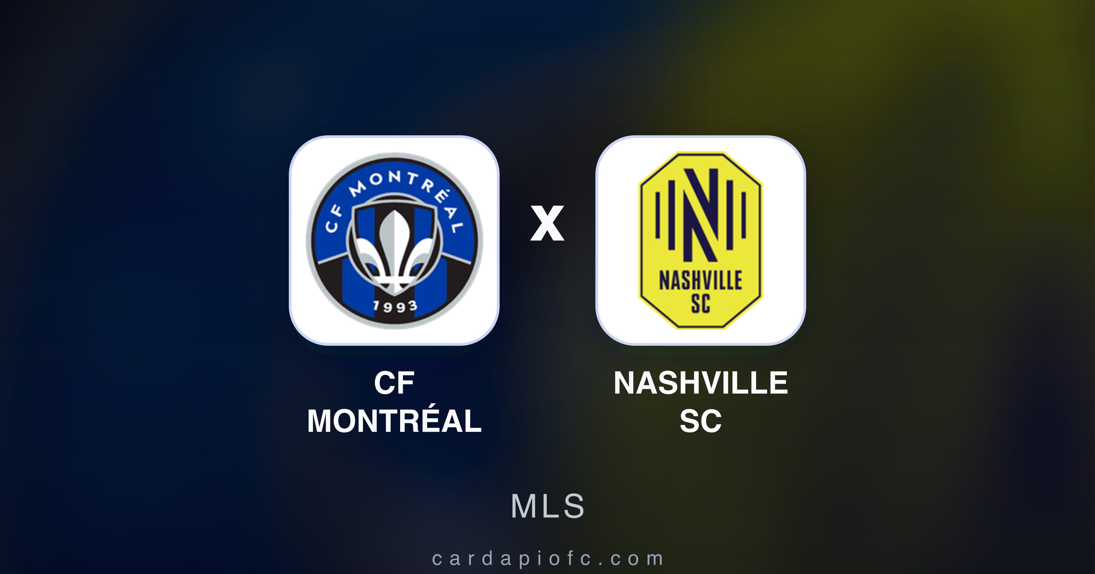 Preview image for CF Montréal vs Nashville SC (MLS)