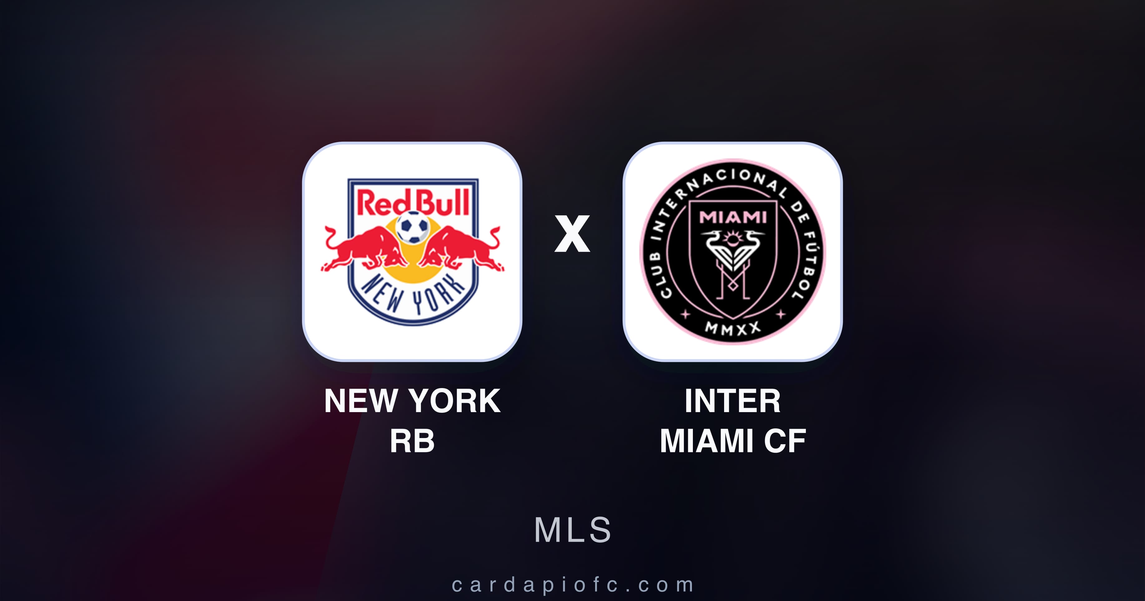 Preview image for New York RB vs Inter Miami CF (MLS)