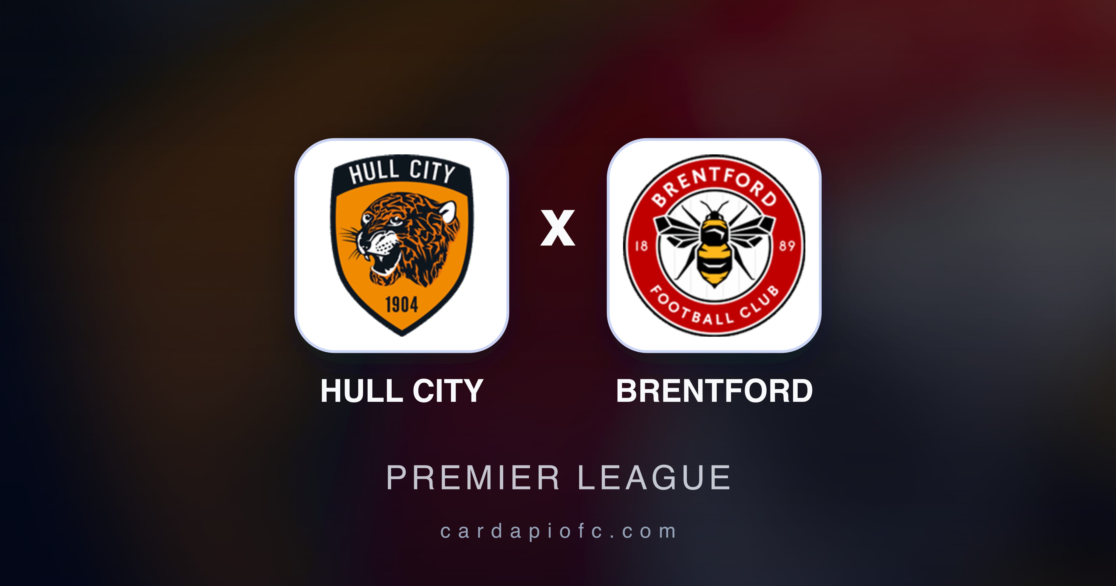 Preview image for Hull City vs Brentford (Premier League)