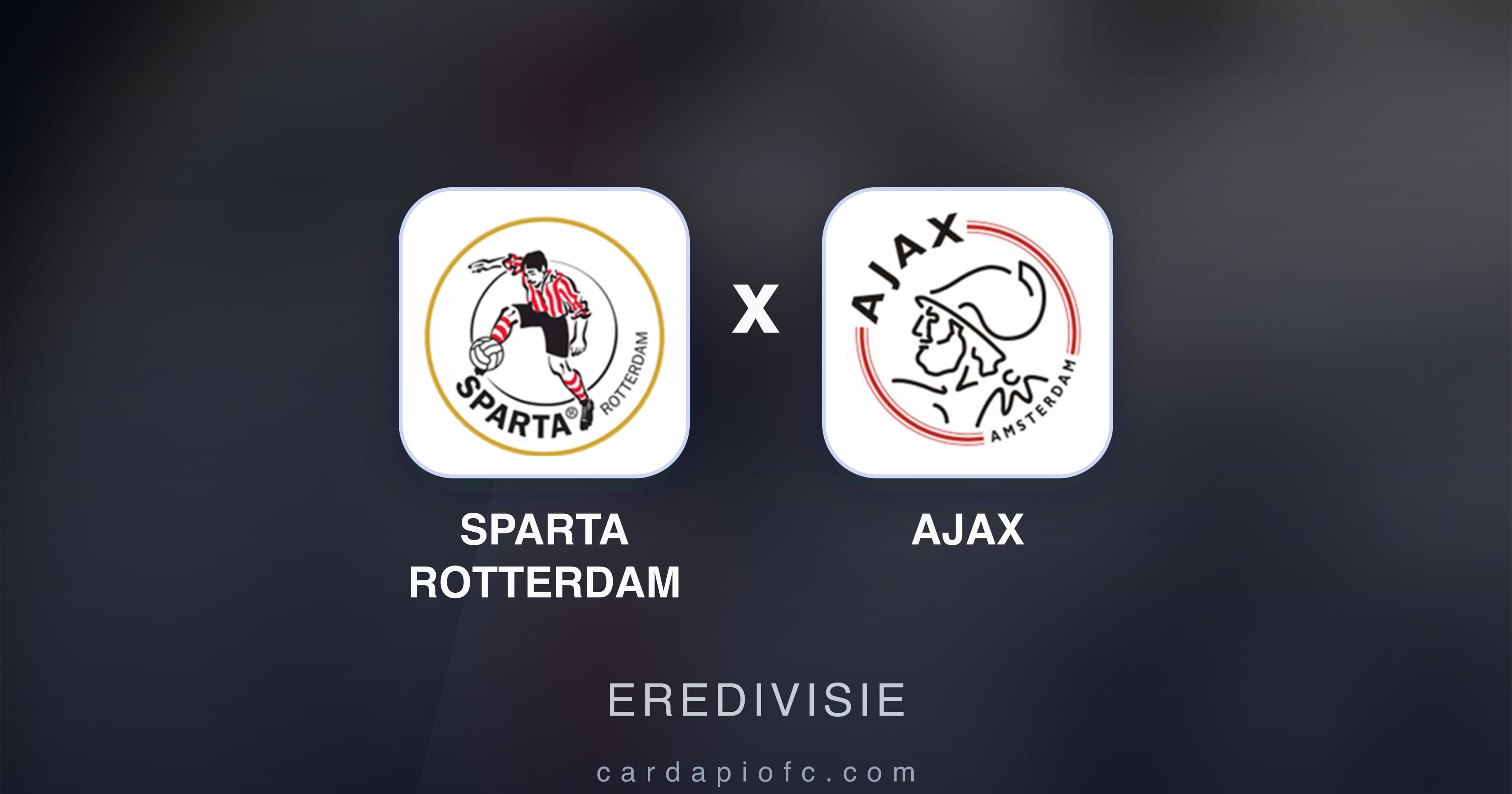 Preview image for Sparta Rotterdam vs Ajax (Eredivisie)
