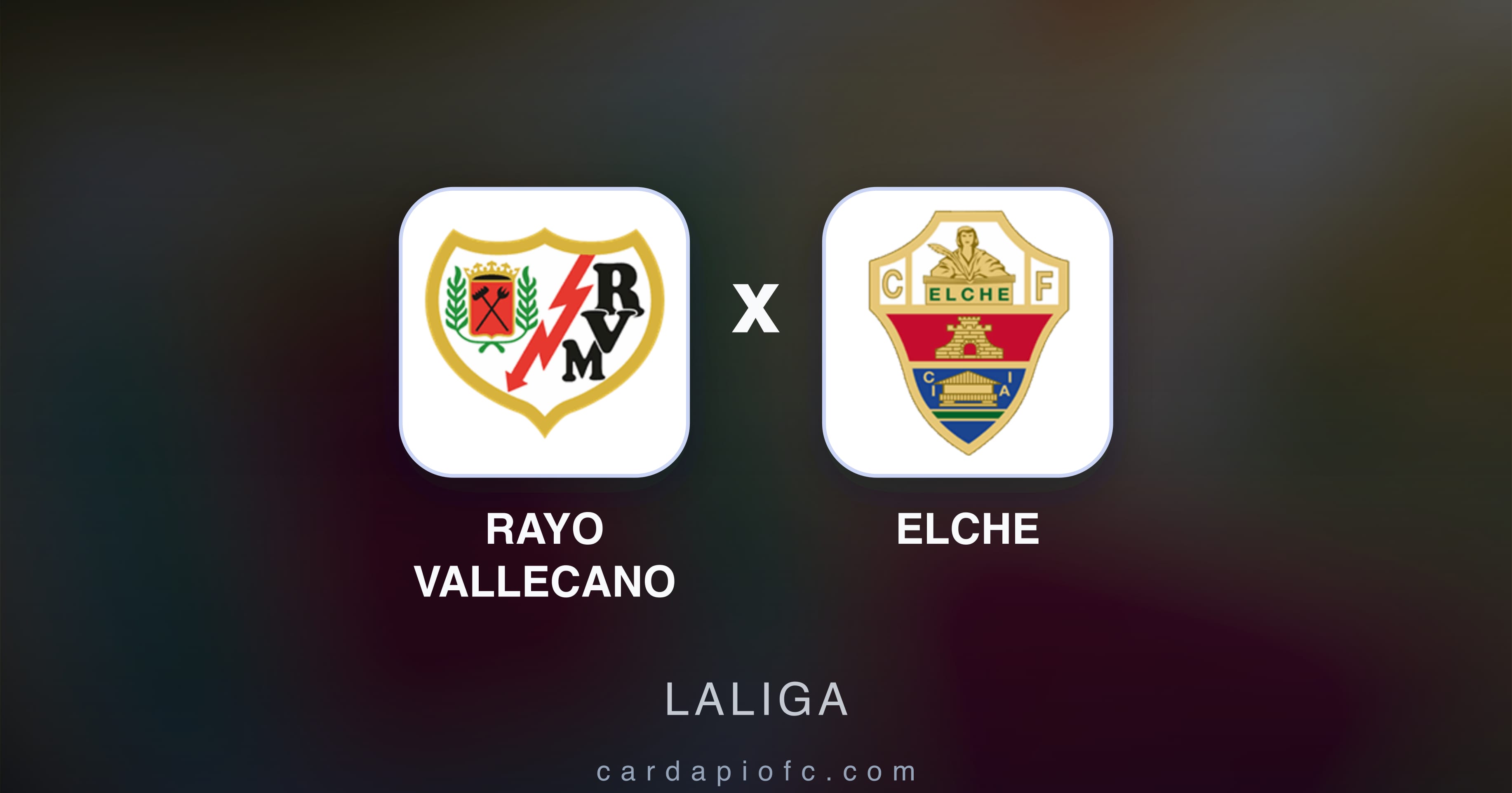 Preview image for Rayo Vallecano vs Elche (LaLiga)