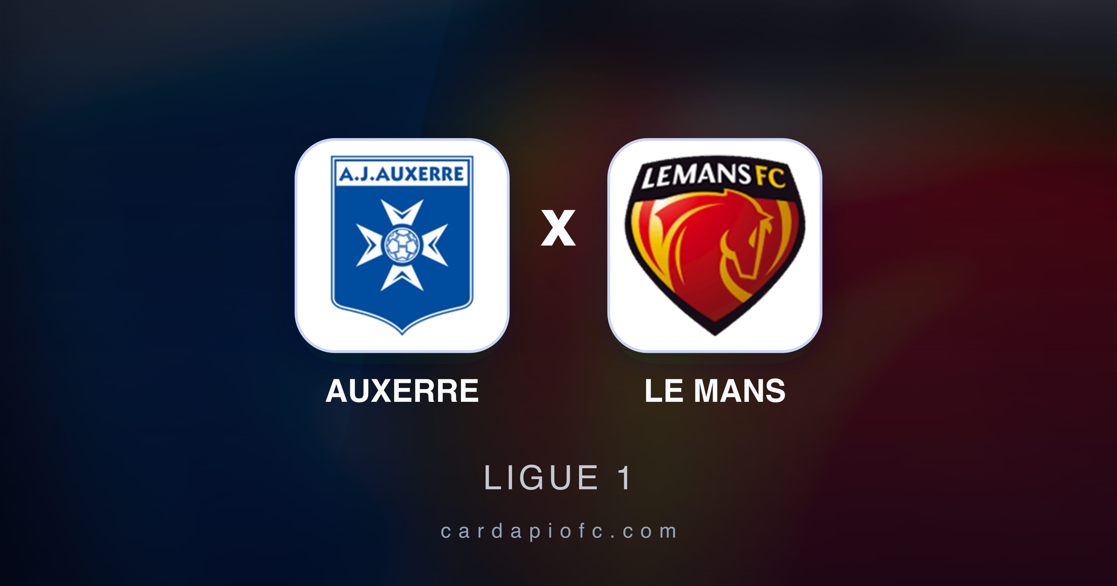 Preview image for Auxerre vs Le Mans (Ligue 1)