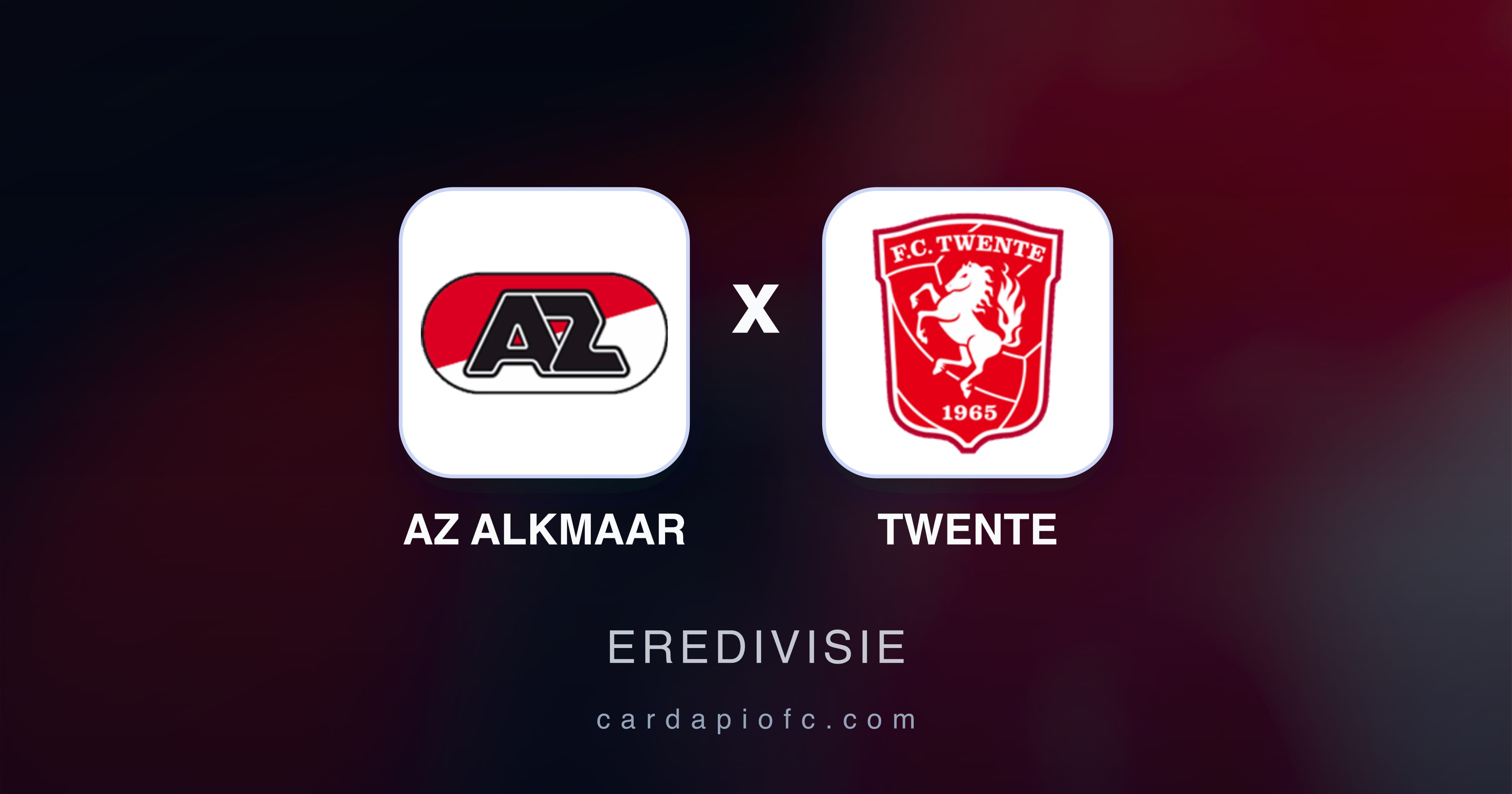 Preview image for AZ Alkmaar vs Twente (Eredivisie)