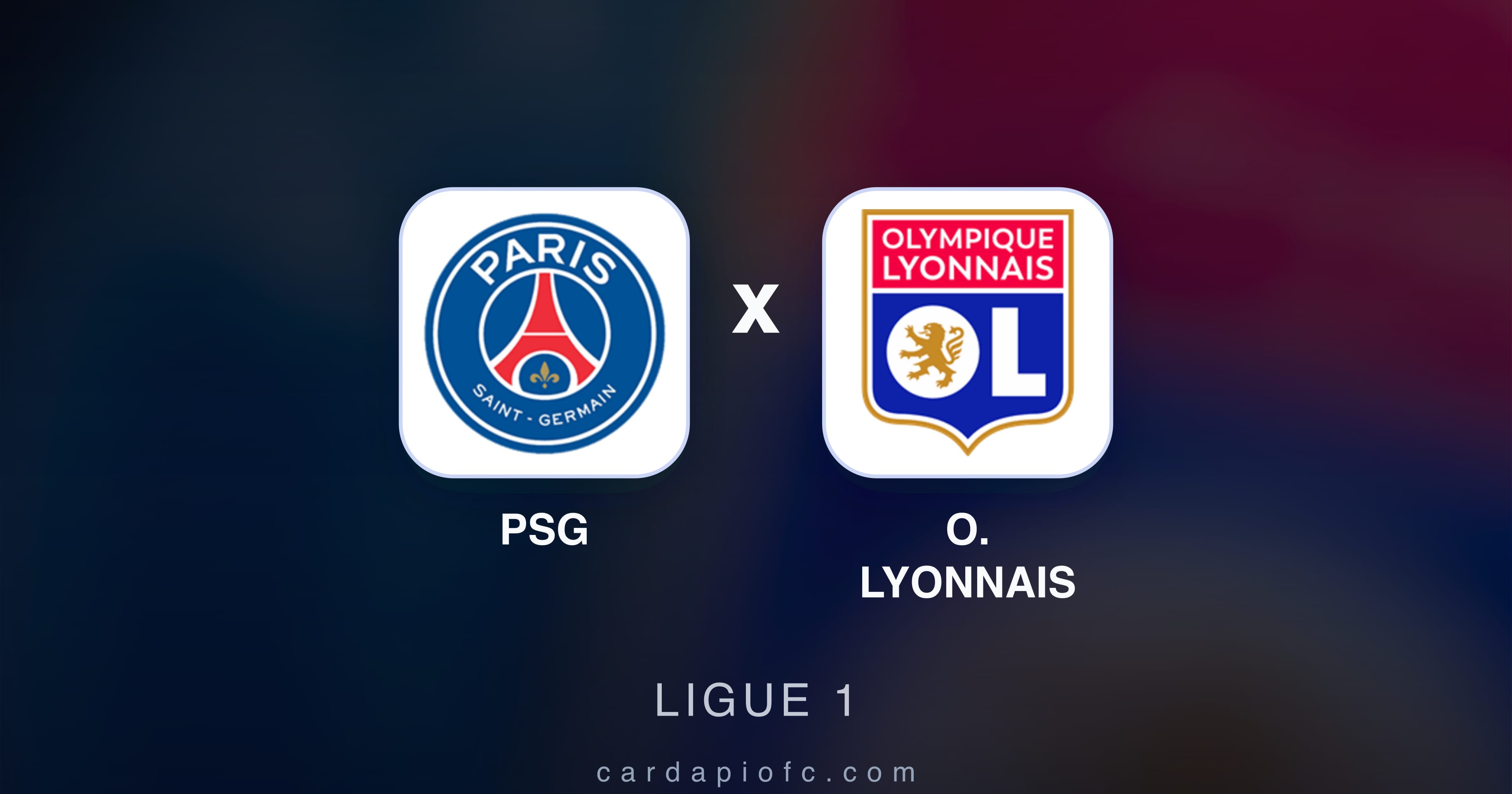 Preview image for PSG vs O. Lyonnais (Ligue 1)
