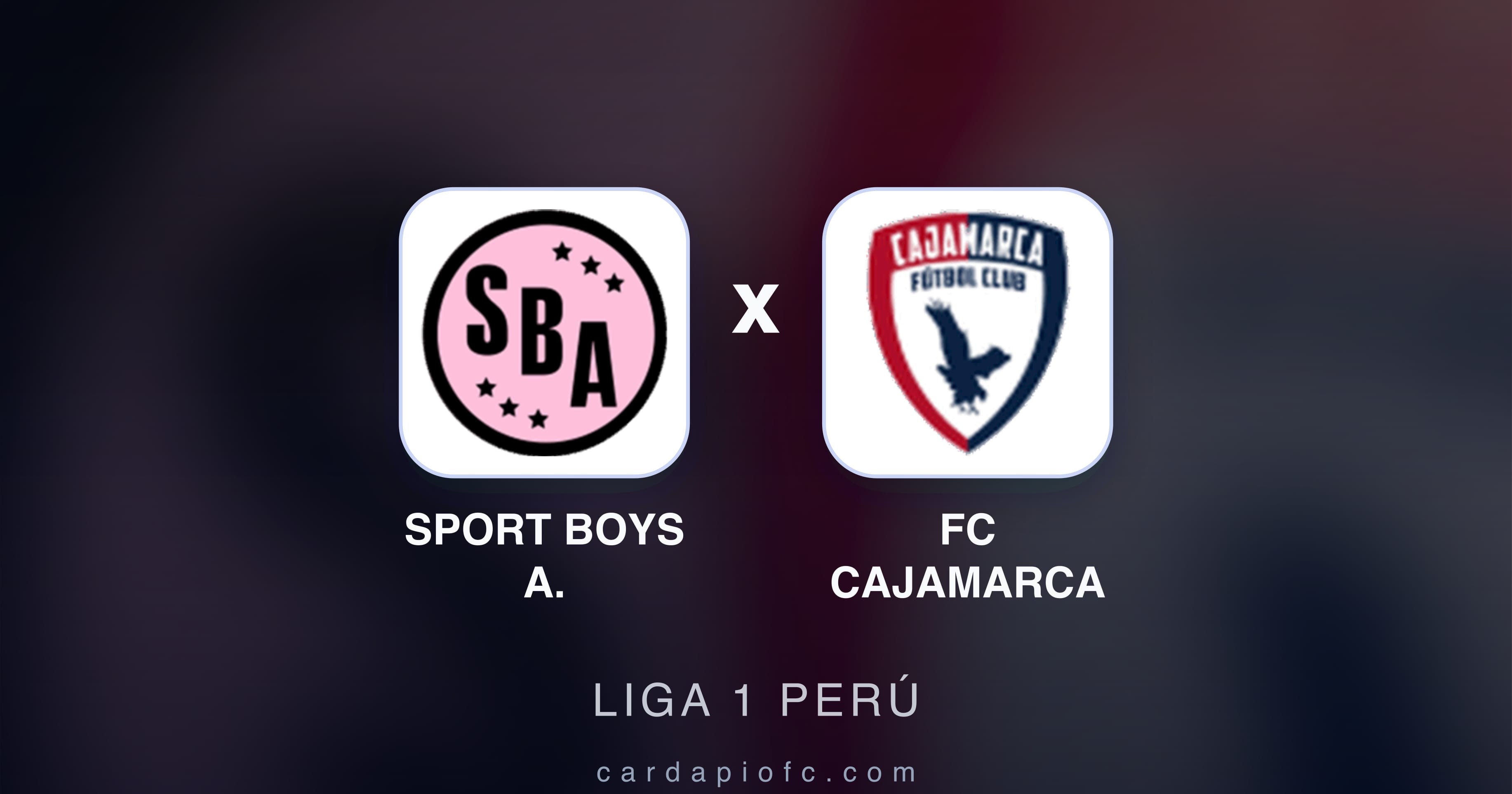 Preview image for Sport Boys A. vs FC Cajamarca (Liga 1 Perú)