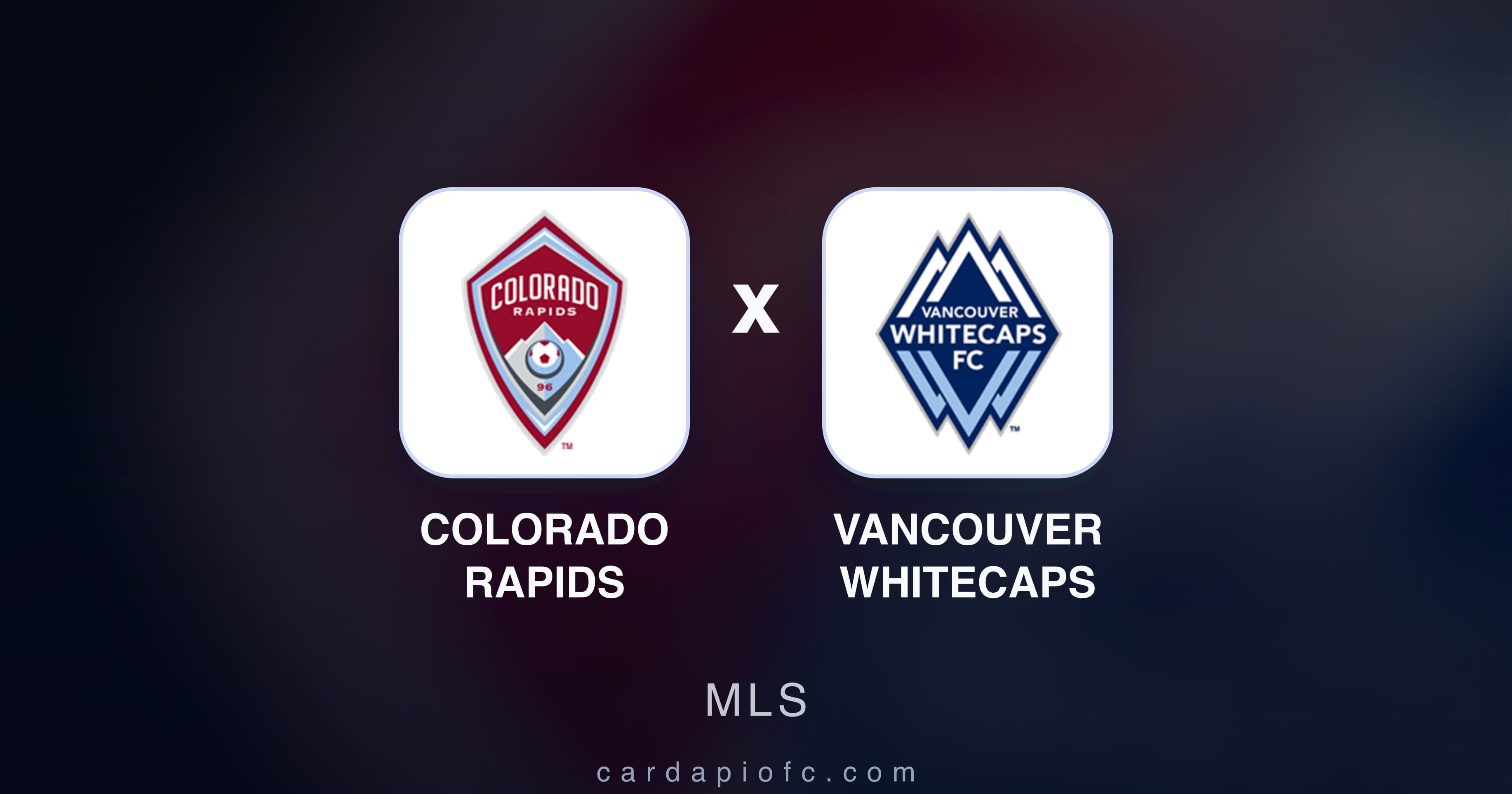 Preview image for Colorado Rapids vs Vancouver Whitecaps (MLS)