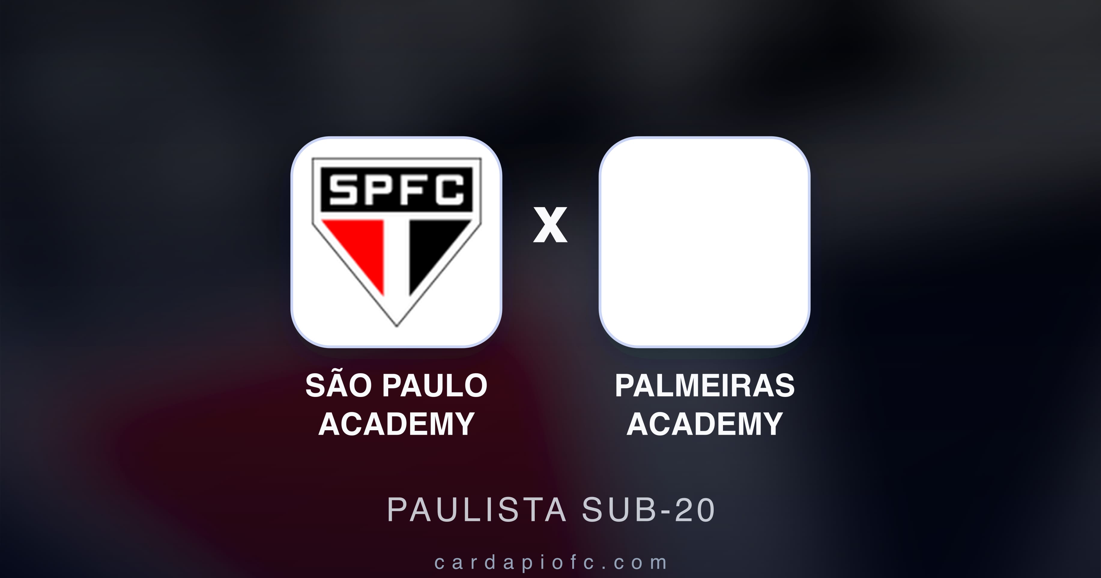 Preview image for São Paulo Academy vs Palmeiras Academy (Paulista Sub-20)