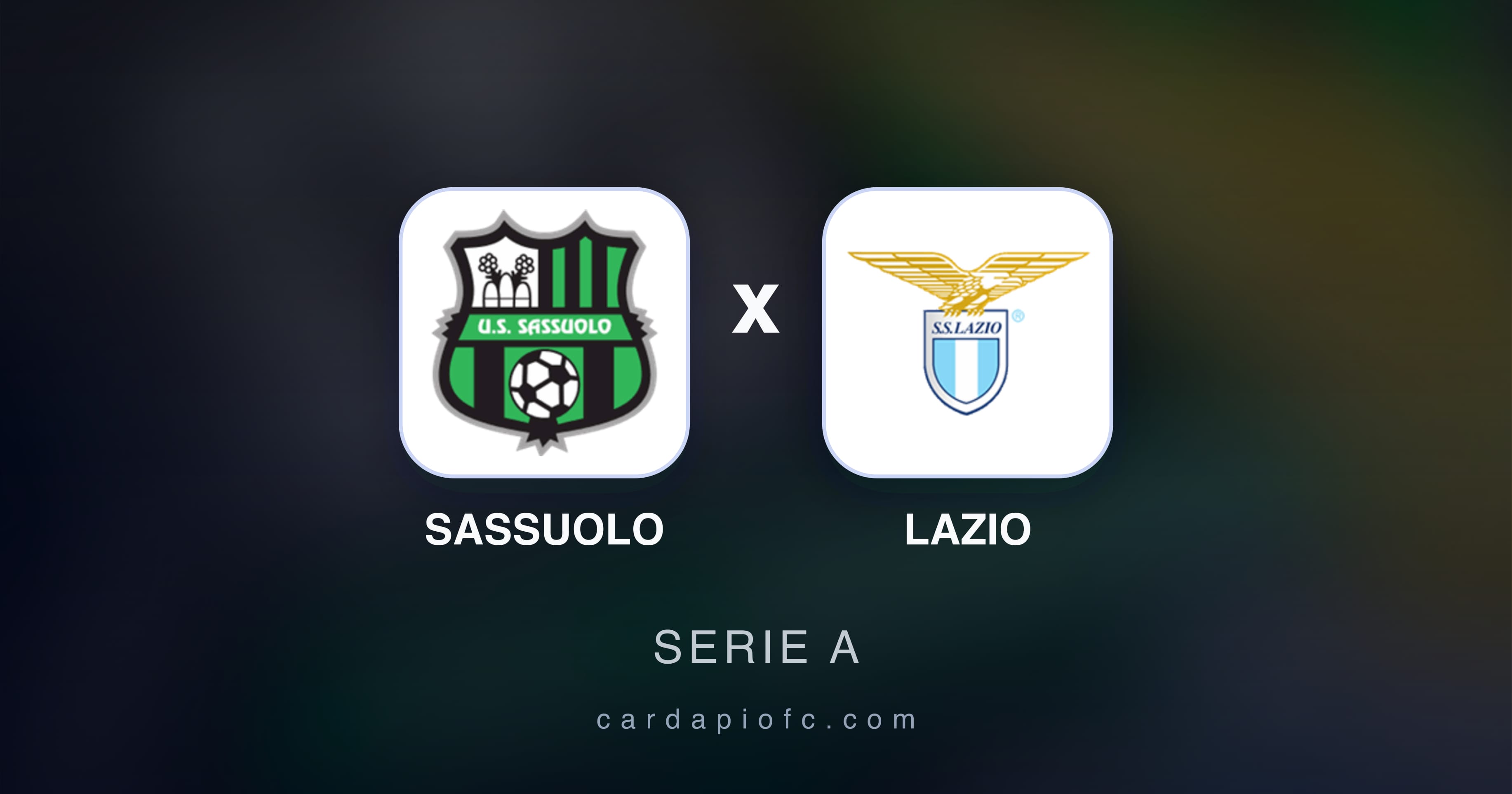صورة تمهيدية لمباراة Sassuolo ضد Lazio (Serie A)