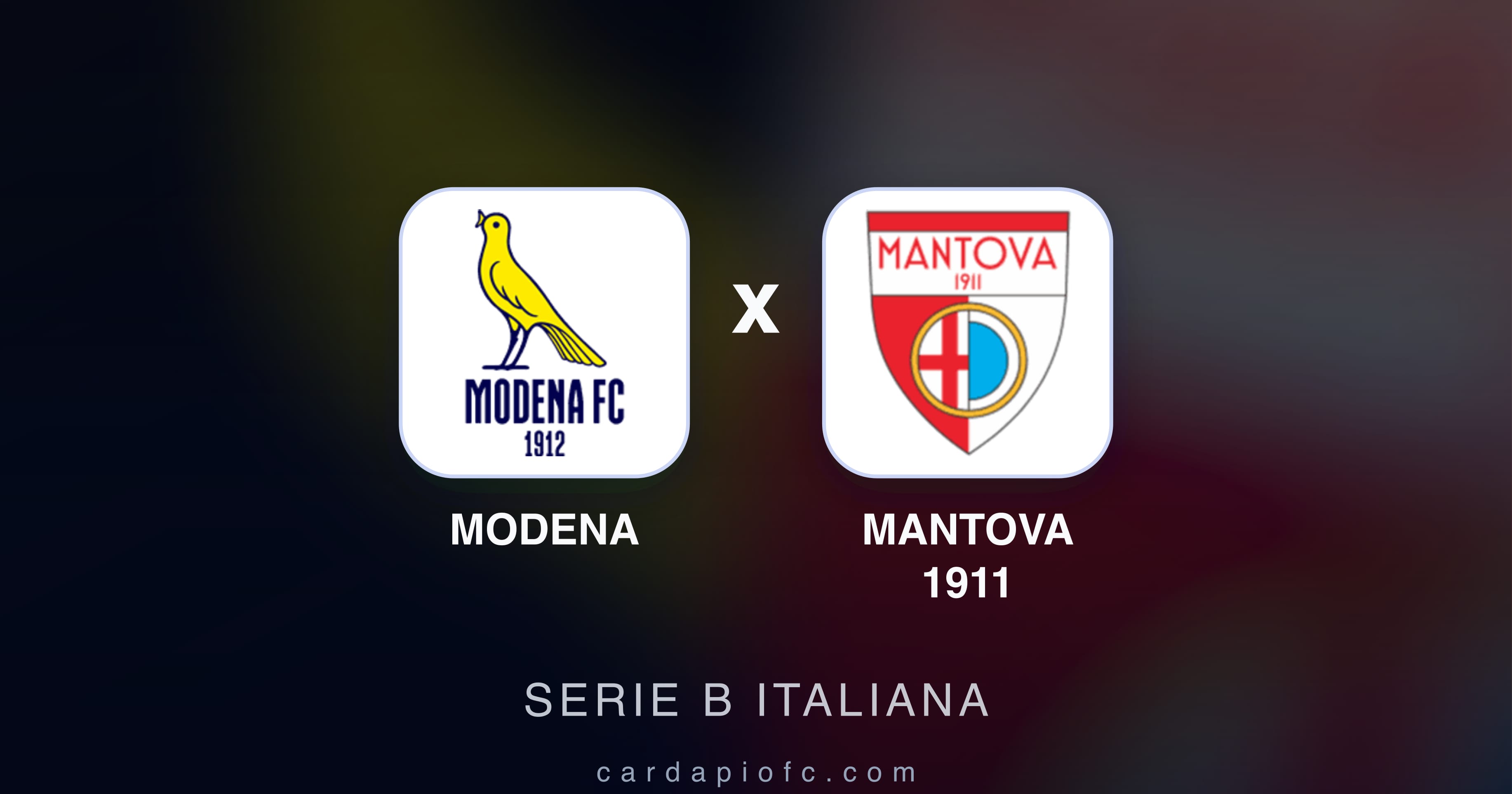 Preview image for Modena vs Mantova 1911 (Serie B Italiana)