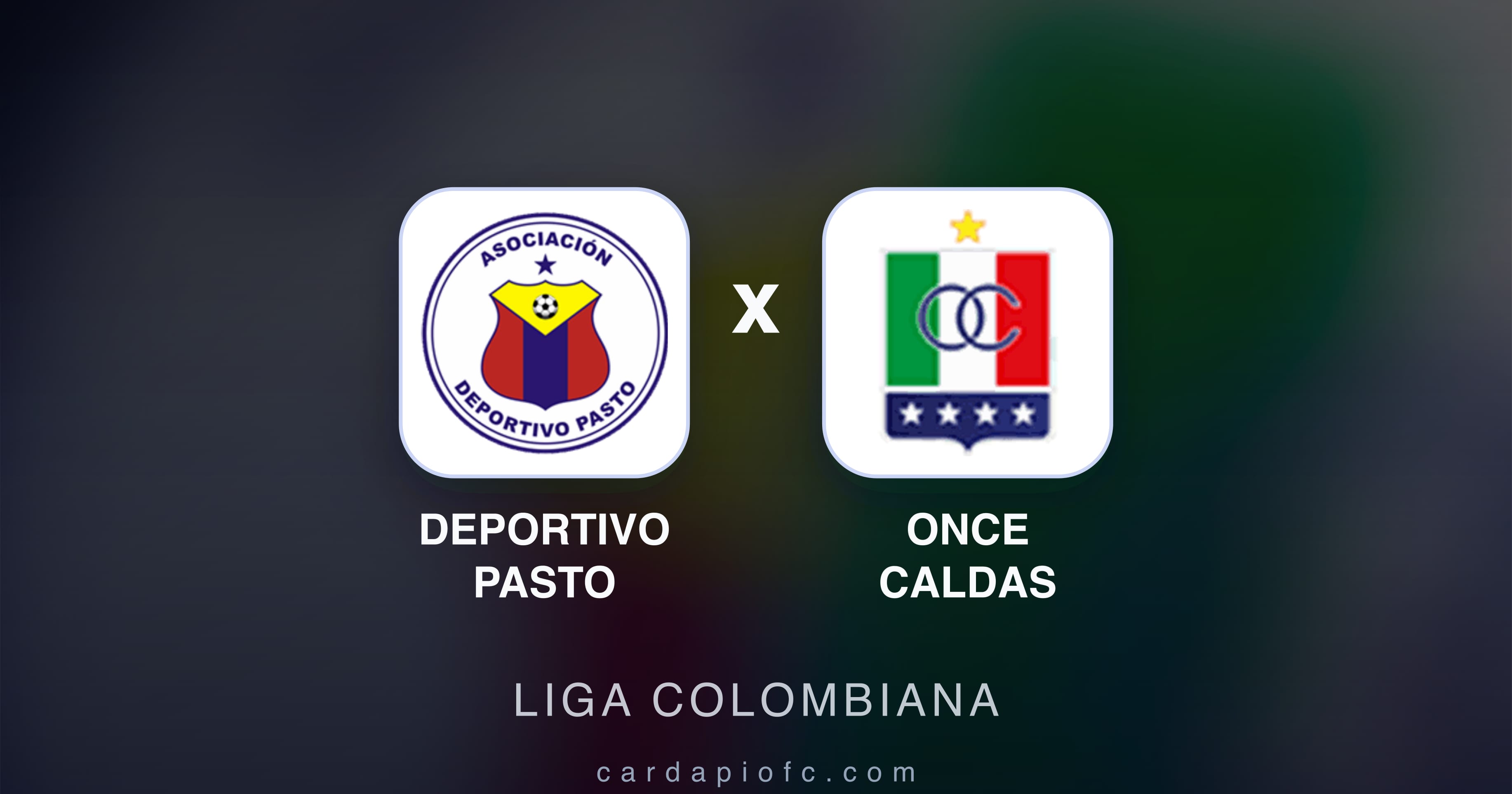 Prévia da transmissão de Deportivo Pasto x Once Caldas (Liga Colombiana)