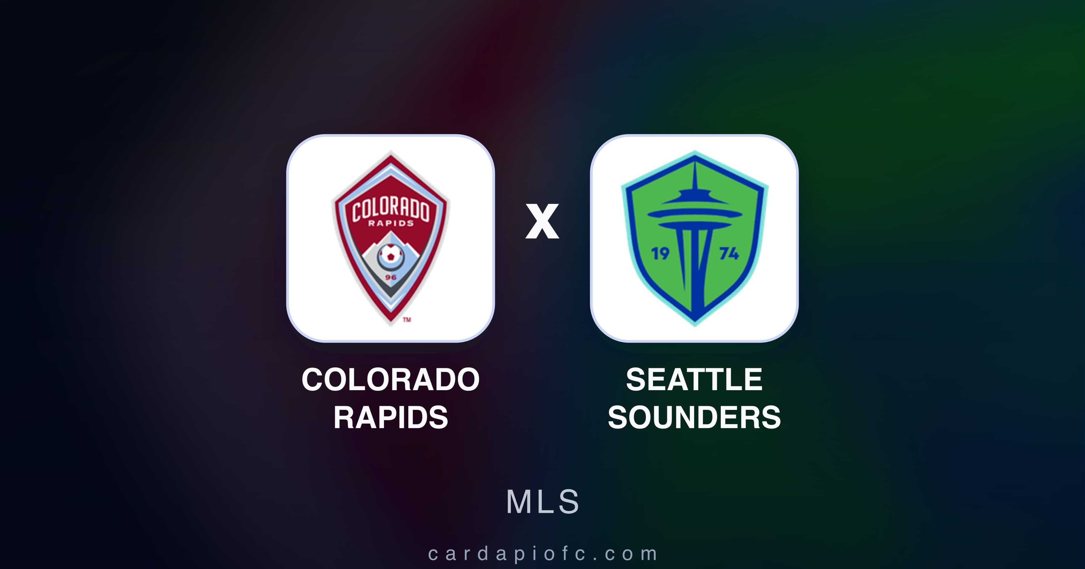 Prévia da transmissão de Colorado Rapids x Seattle Sounders (MLS)