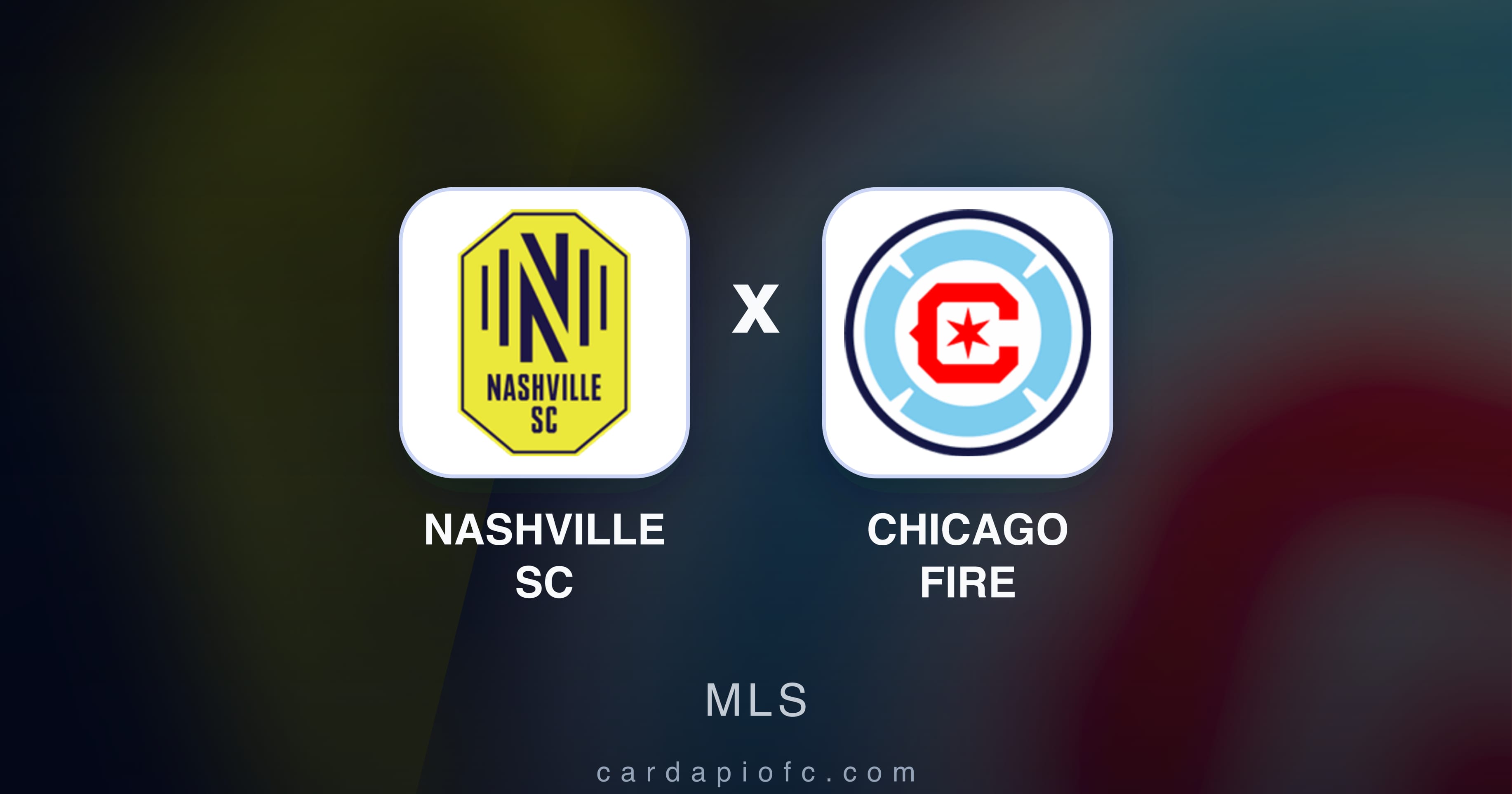 Prévia da transmissão de Nashville SC x Chicago Fire (MLS)