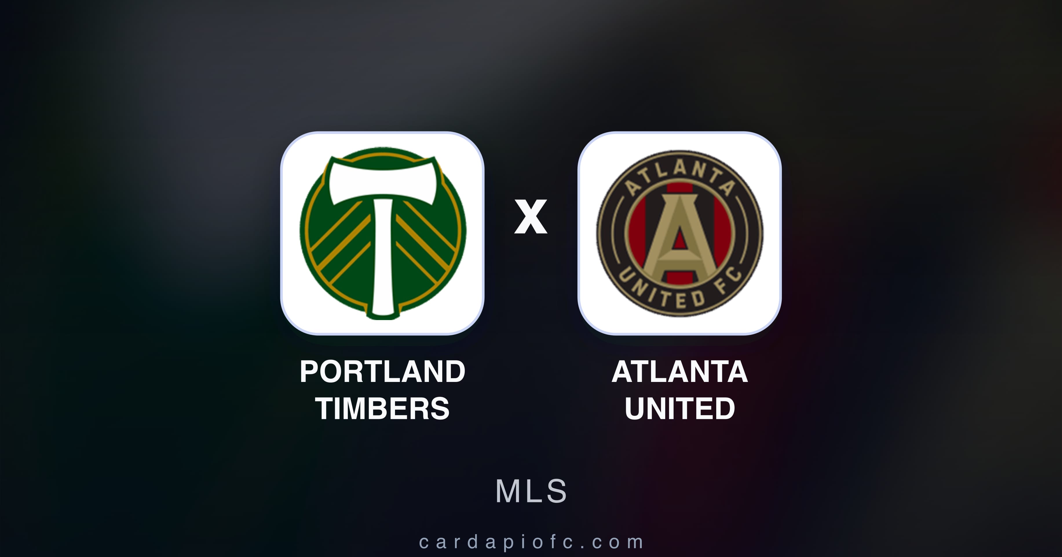 Prévia da transmissão de Portland Timbers x Atlanta United (MLS)