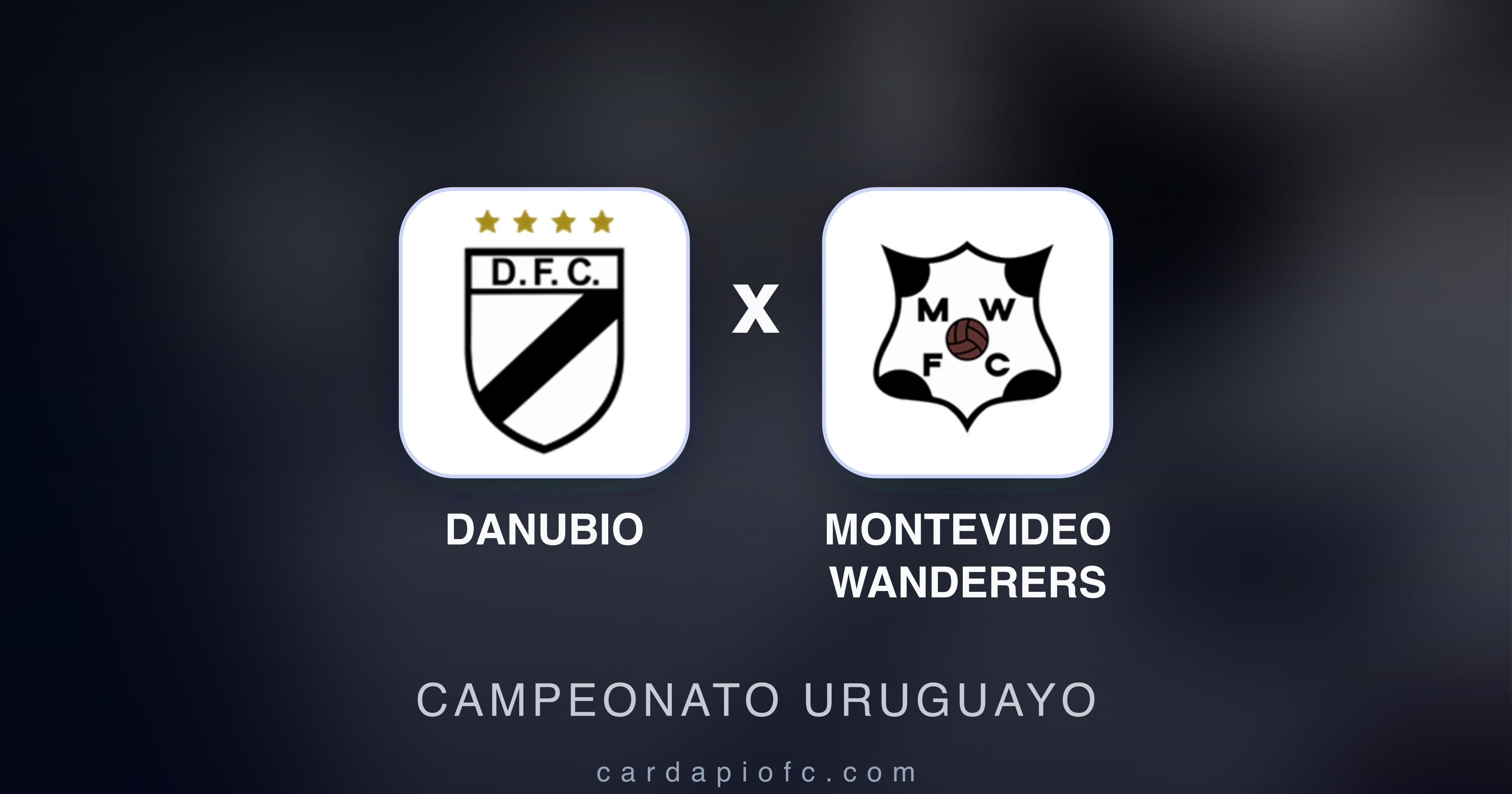 Prévia da transmissão de Danubio x Montevideo Wanderers (Campeonato Uruguayo)