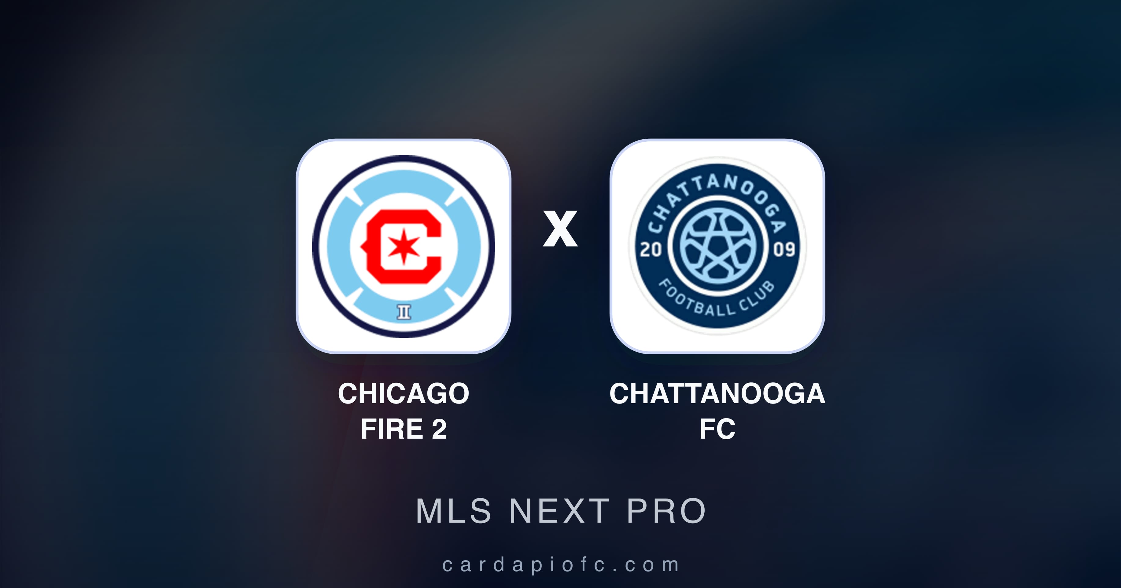 Prévia da transmissão de Chicago Fire 2 x Chattanooga FC (MLS Next Pro)