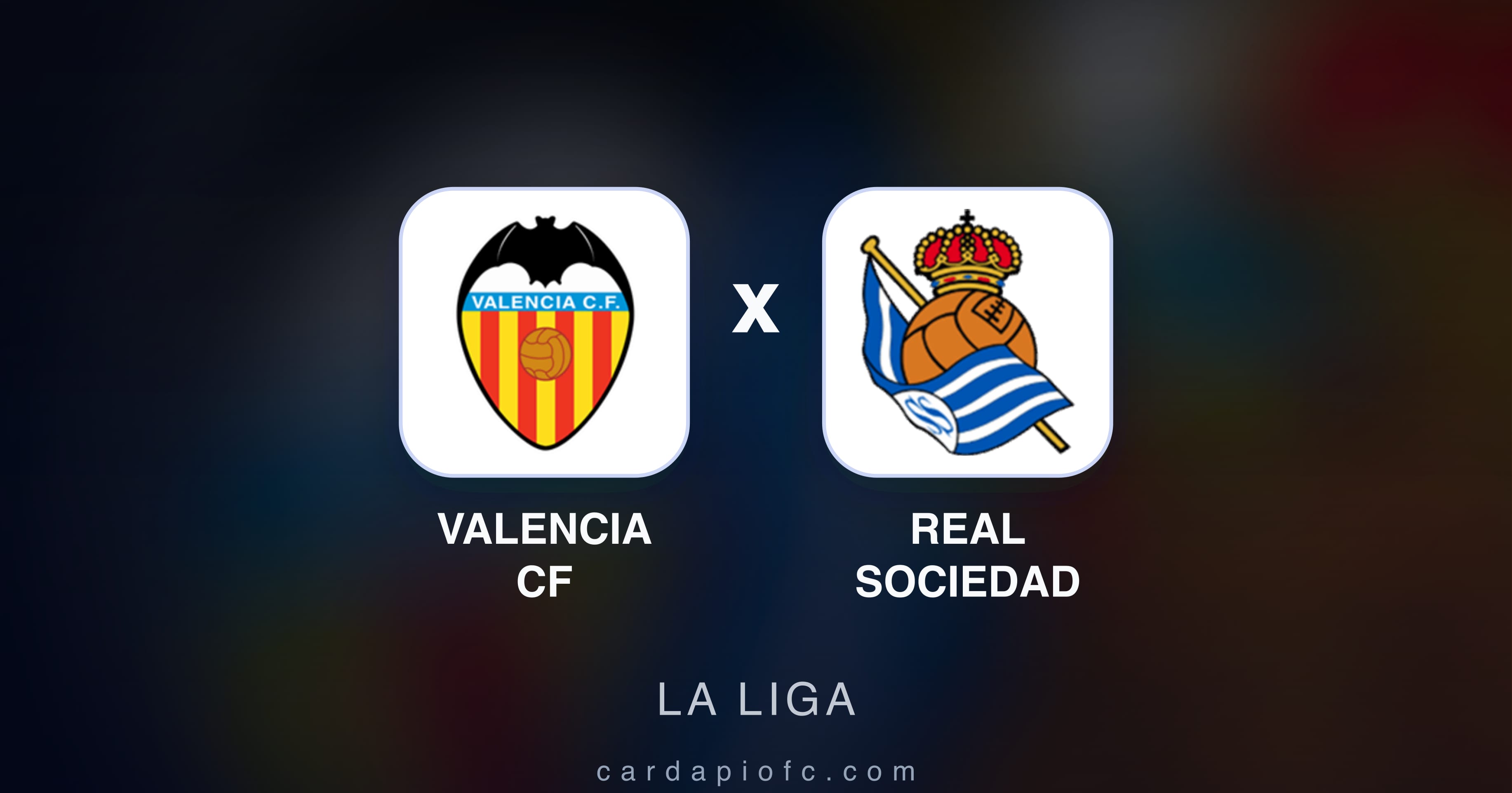 Prévia da transmissão de Valencia CF x Real Sociedad (La Liga)