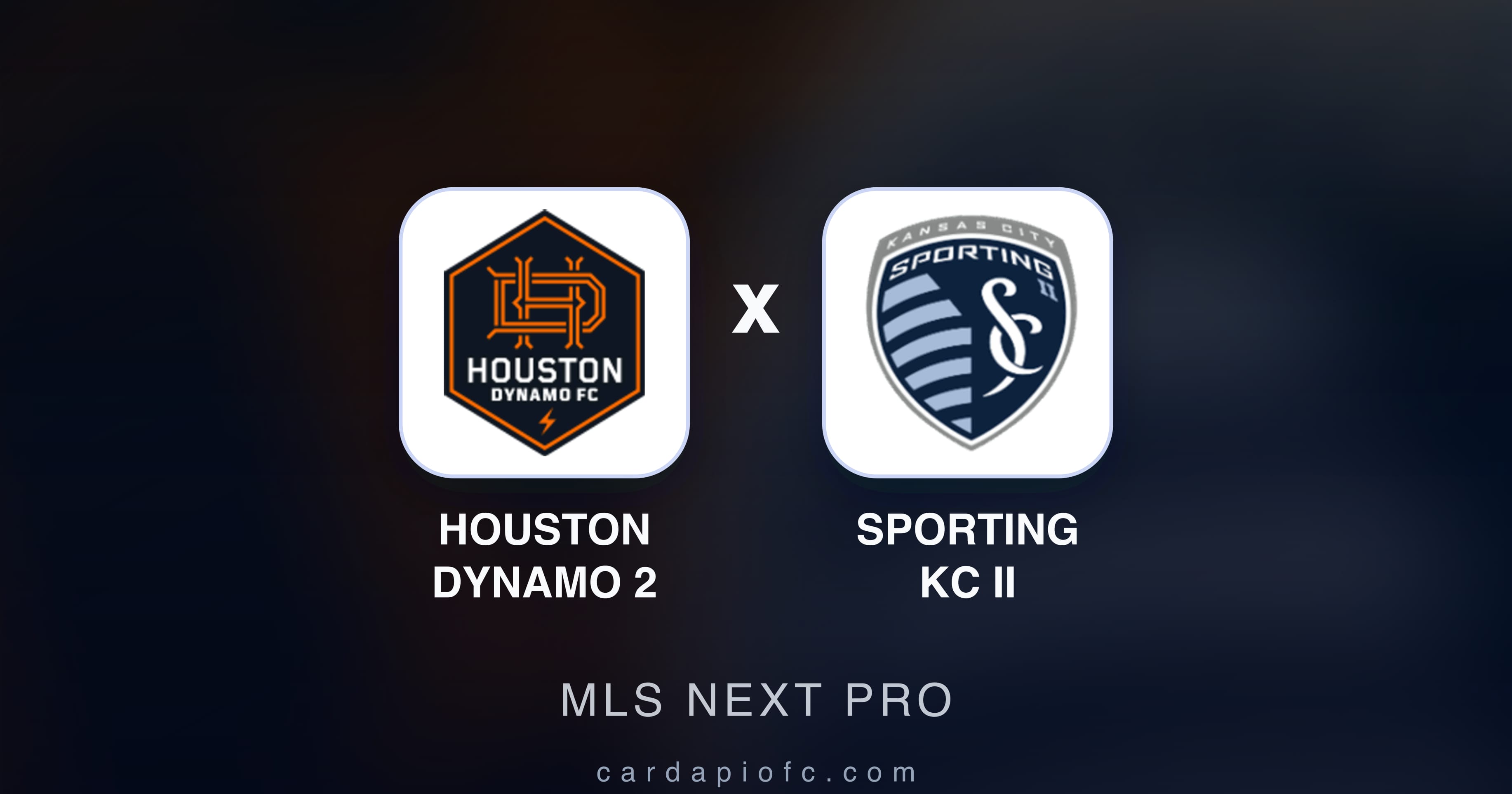 Prévia da transmissão de Houston Dynamo 2 x Sporting KC II (MLS Next Pro)