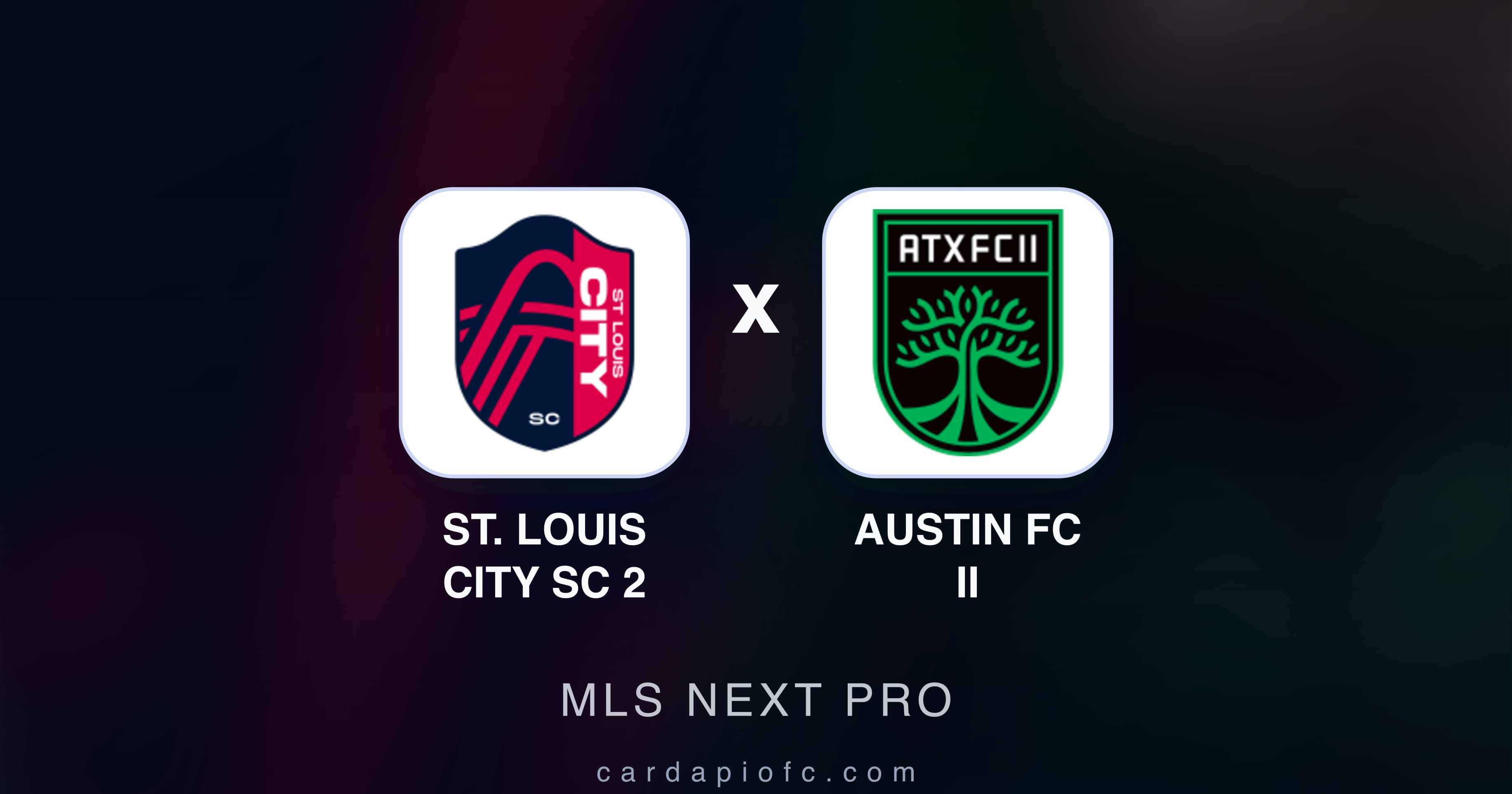 Prévia da transmissão de St. Louis City SC 2 x Austin FC II (MLS Next Pro)