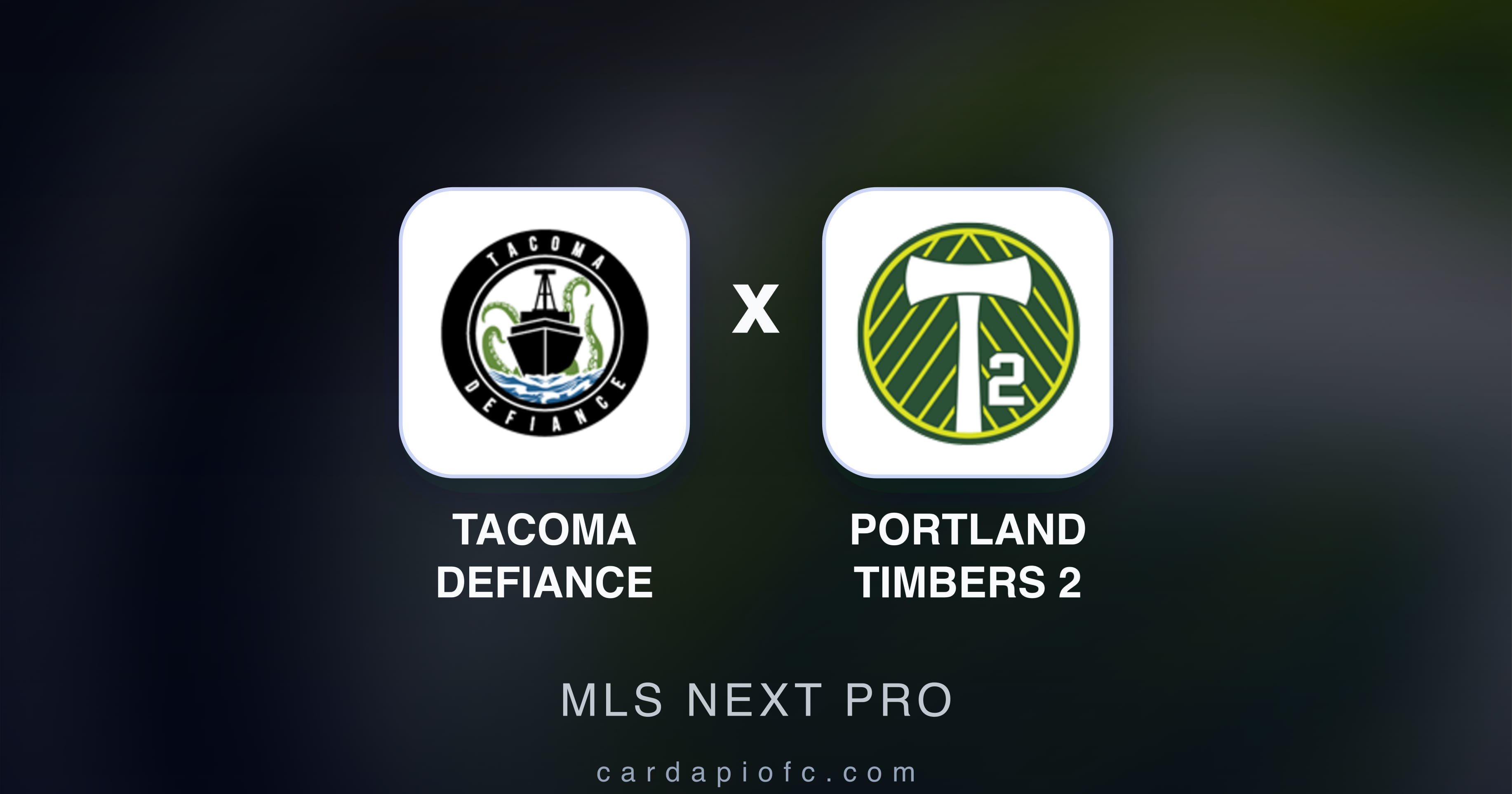 Prévia da transmissão de Tacoma Defiance x Portland Timbers 2 (MLS Next Pro)