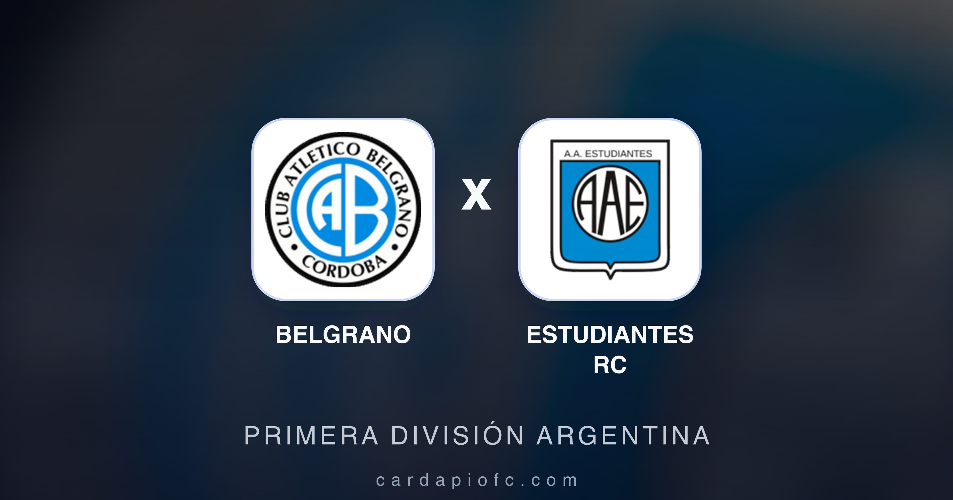 Preview image for Belgrano vs Estudiantes RC (Primera División Argentina)
