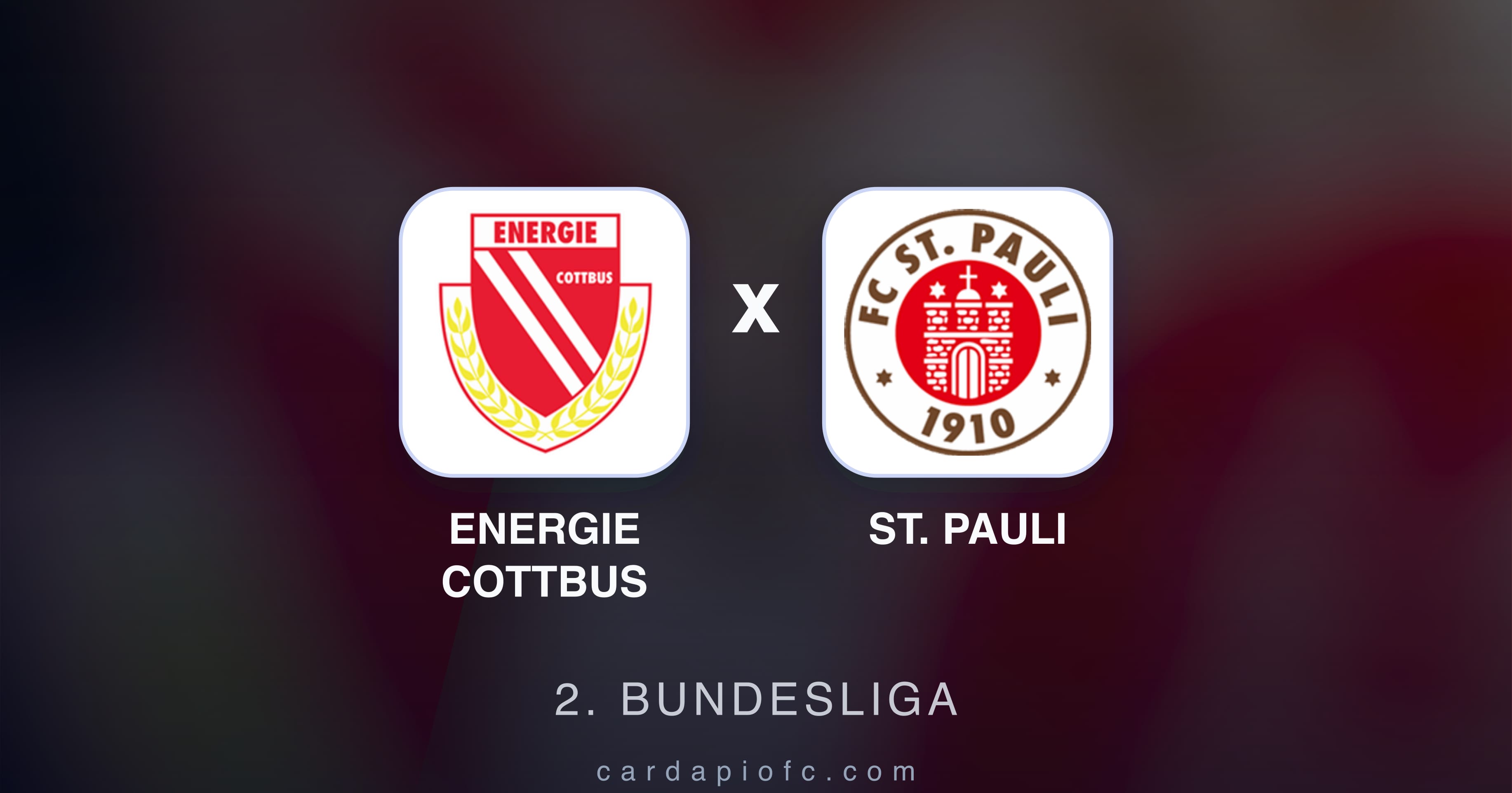 Prévia da transmissão de Energie Cottbus x St. Pauli (2. Bundesliga)