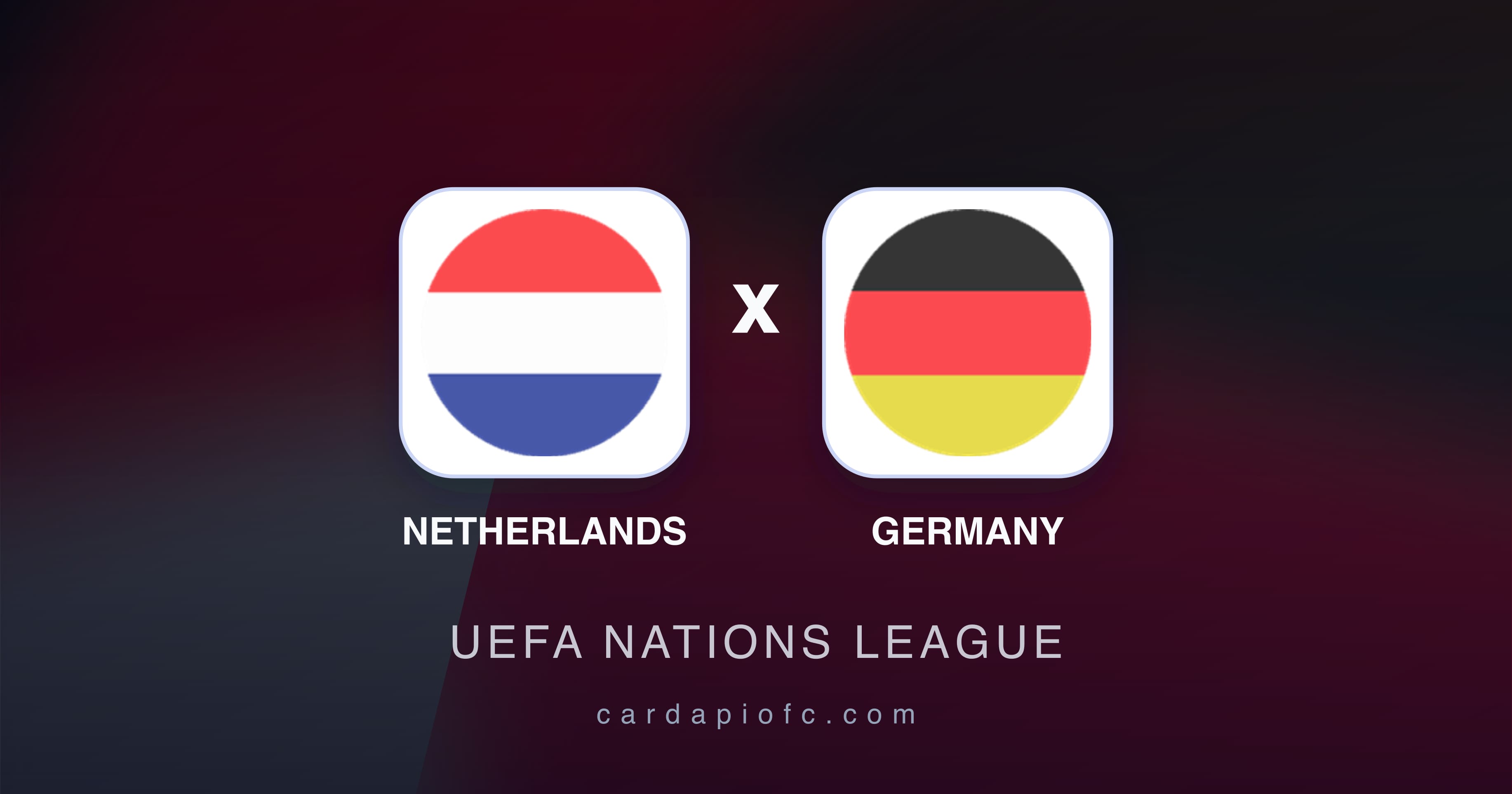 Prévia da transmissão de Netherlands x Germany (UEFA Nations League)