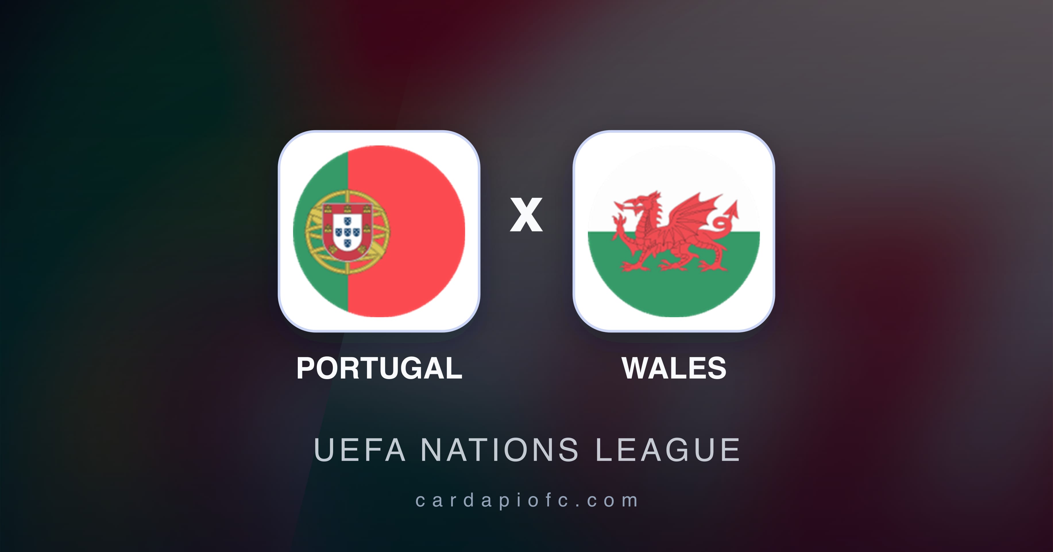 Prévia da transmissão de Portugal x Wales (UEFA Nations League)