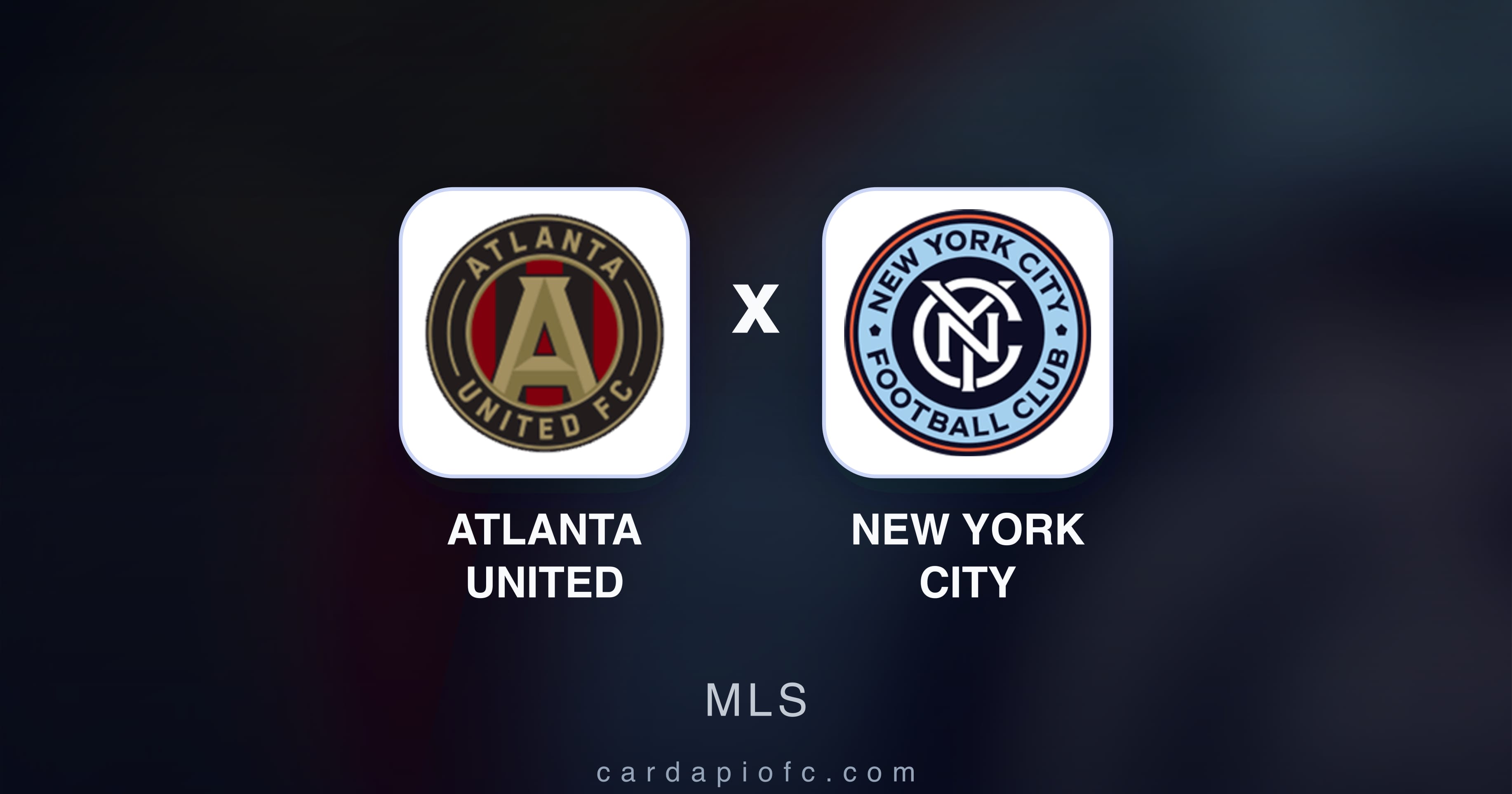 Prévia da transmissão de Atlanta United x New York City (MLS)