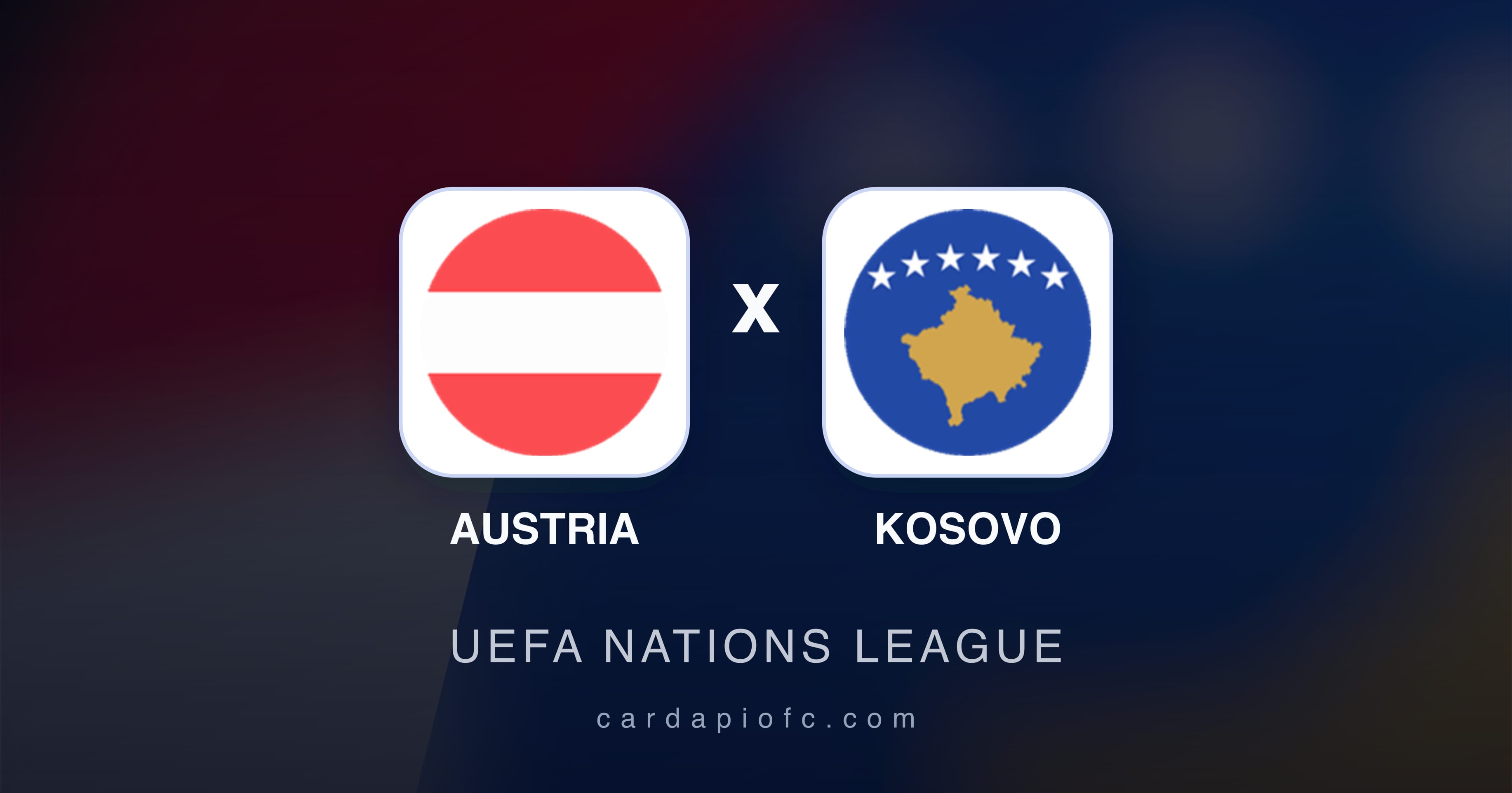 Prévia da transmissão de Austria x Kosovo (UEFA Nations League)