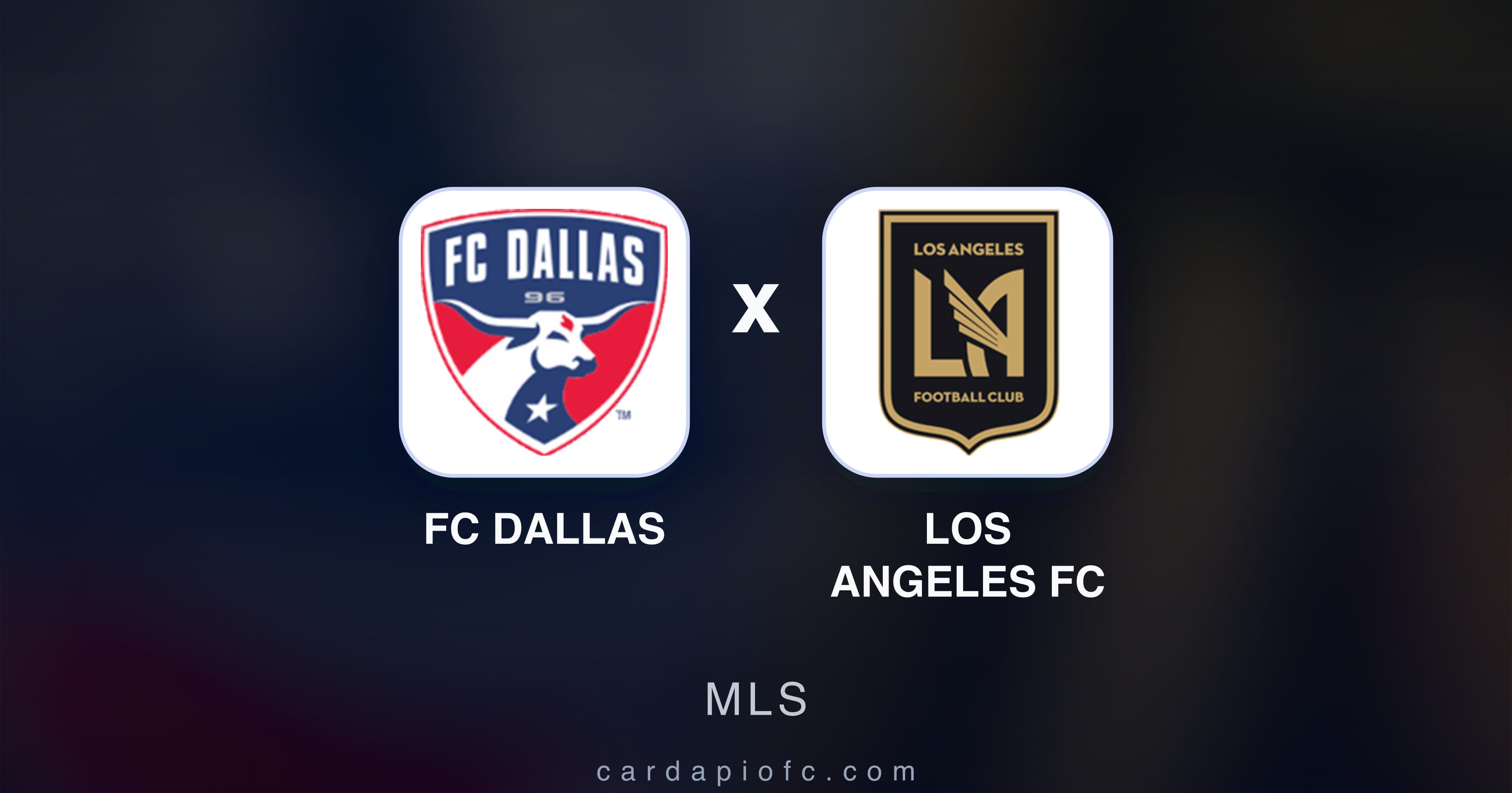 Prévia da transmissão de FC Dallas x Los Angeles FC (MLS)