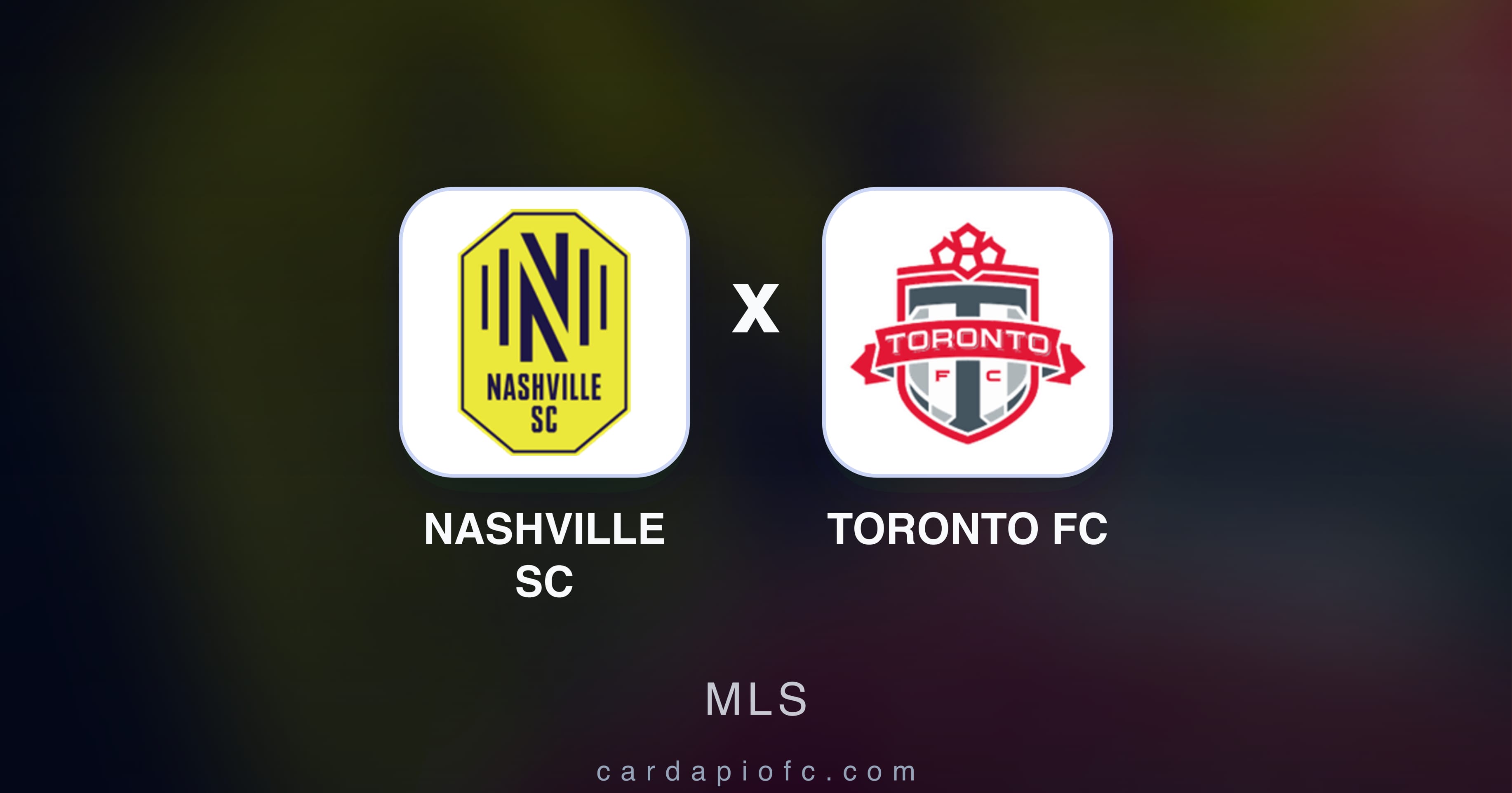 Prévia da transmissão de Nashville SC x Toronto FC (MLS)